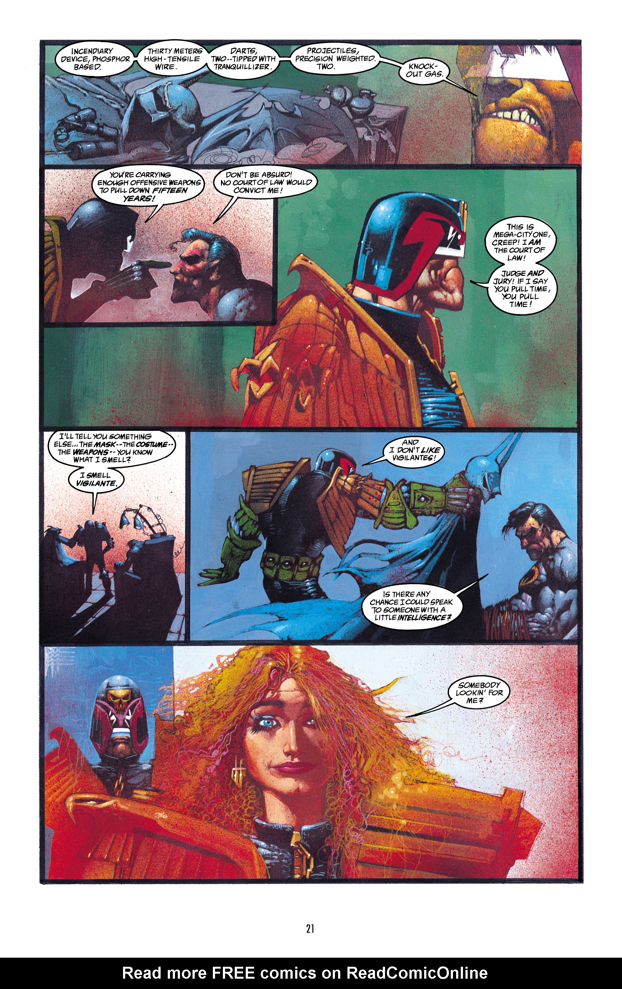 Read online Batman/Judge Dredd Collection comic -  Issue # TPB (Part 1) - 21