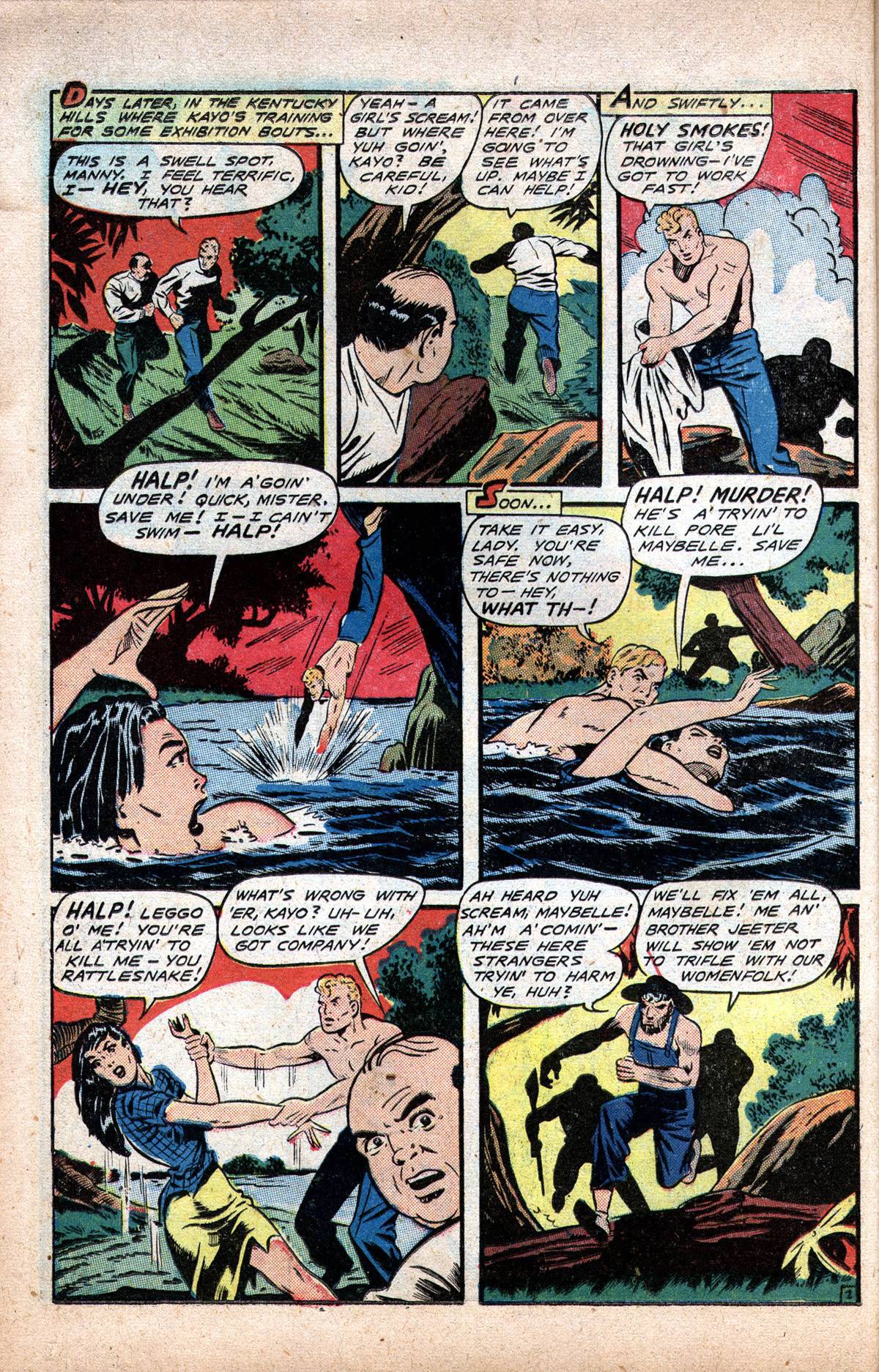 Read online Fight Comics comic -  Issue #62 - 23