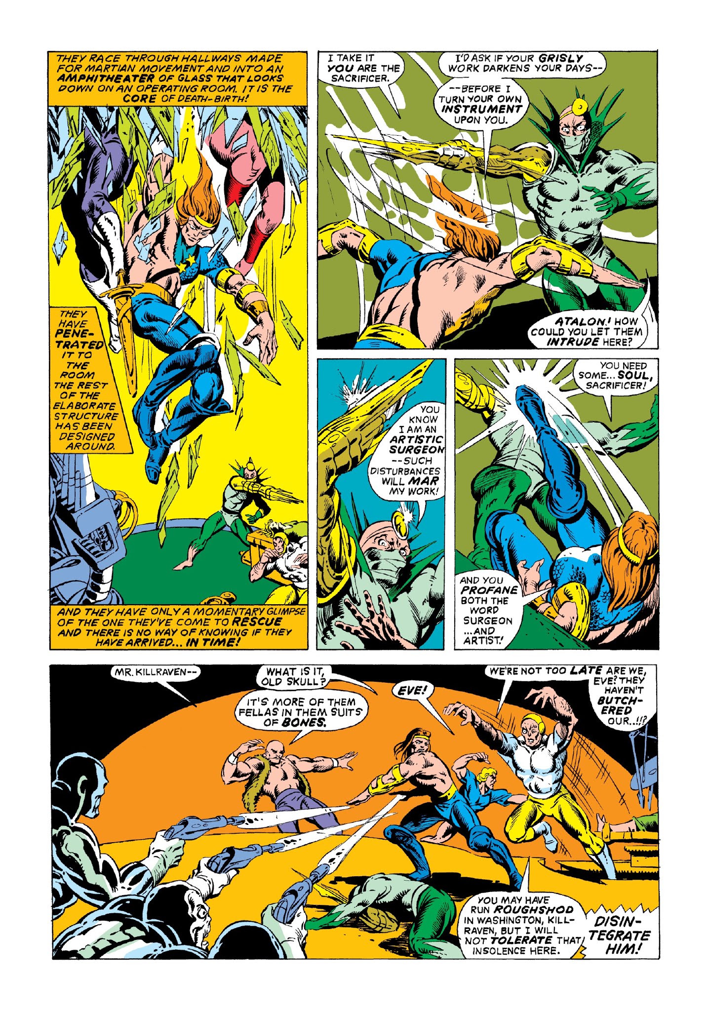 Read online Marvel Masterworks: Killraven comic -  Issue # TPB 1 (Part 2) - 98
