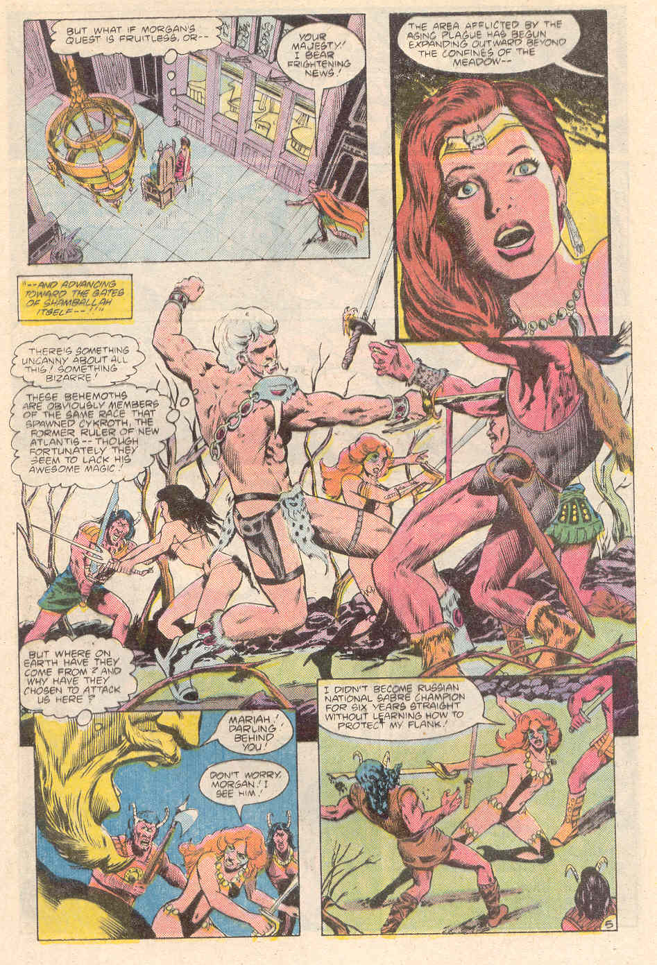 Read online Warlord (1976) comic -  Issue #113 - 6