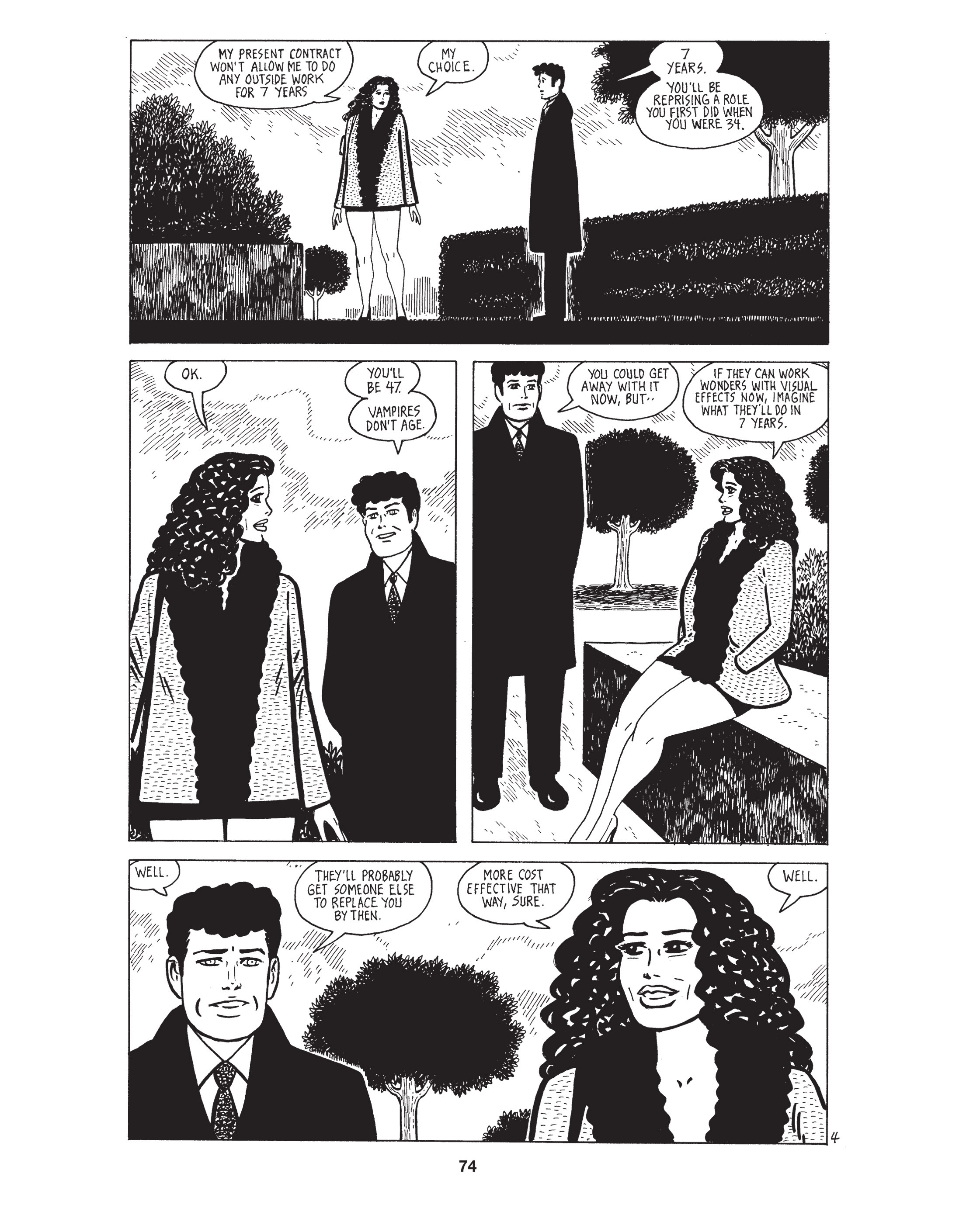 Read online Love and Rockets: New Stories comic -  Issue #4 - 76