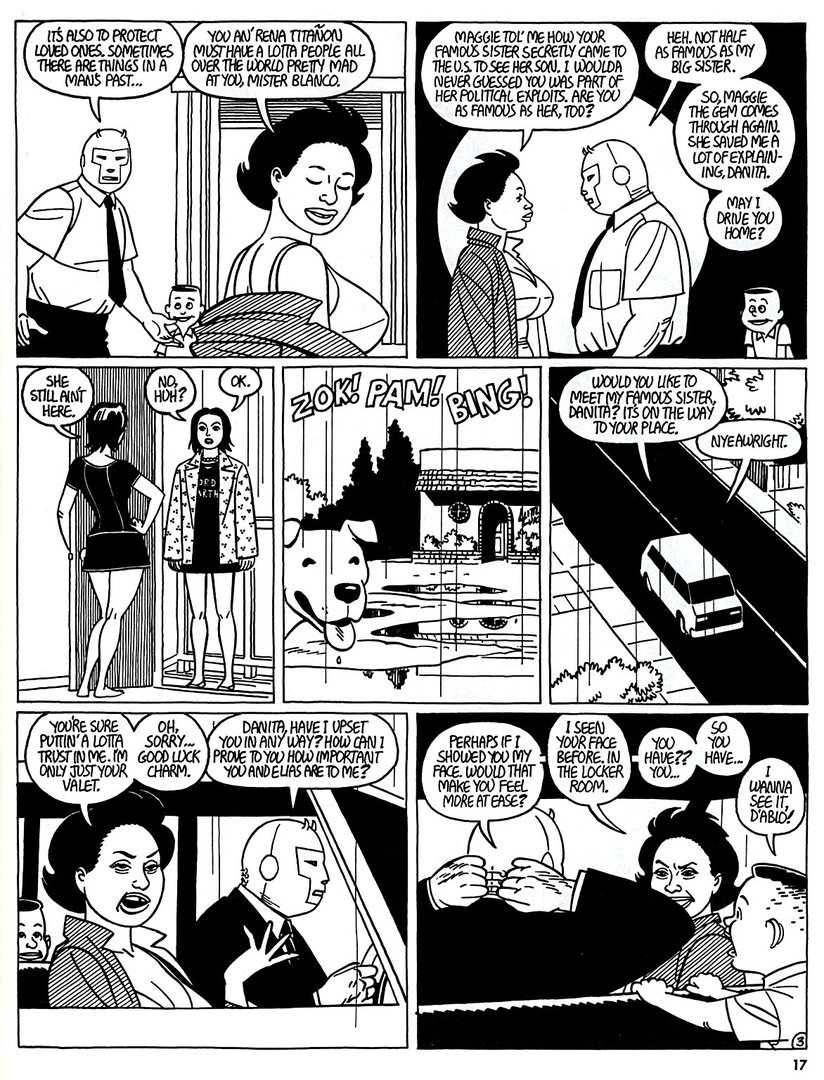 Read online Love and Rockets (1982) comic -  Issue #49 - 19