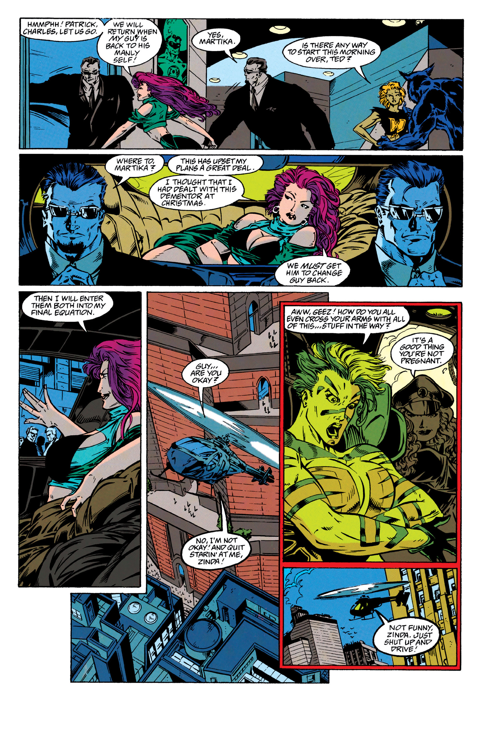 Read online Guy Gardner: Warrior comic -  Issue #42 - 8