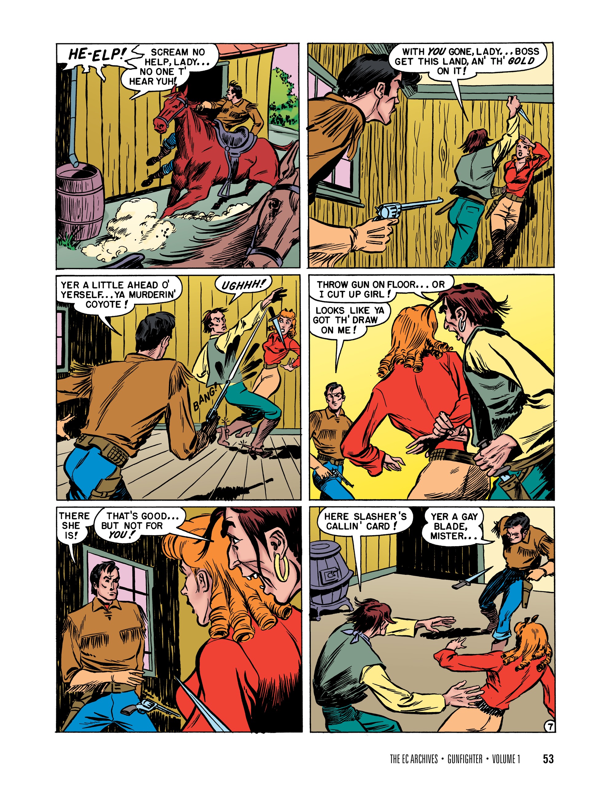 Read online The EC Archives: Gunfighter comic -  Issue # TPB (Part 1) - 56