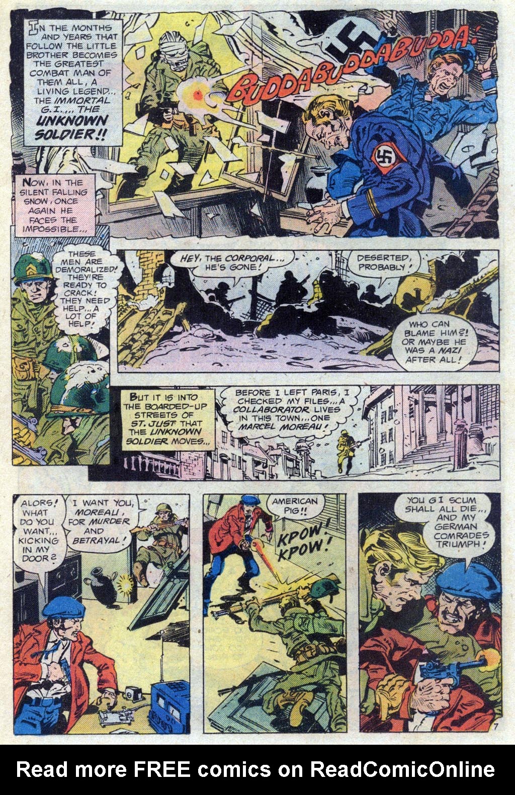 Read online Unknown Soldier (1977) comic -  Issue #205 - 8