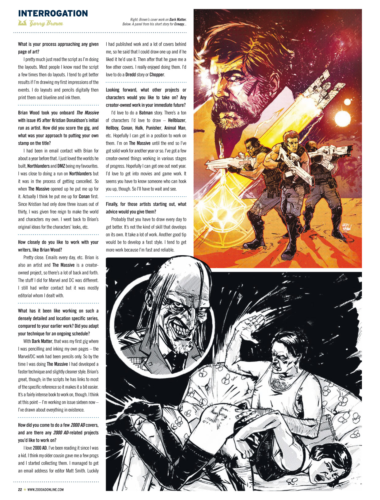 Read online Judge Dredd Megazine (Vol. 5) comic -  Issue #344 - 21