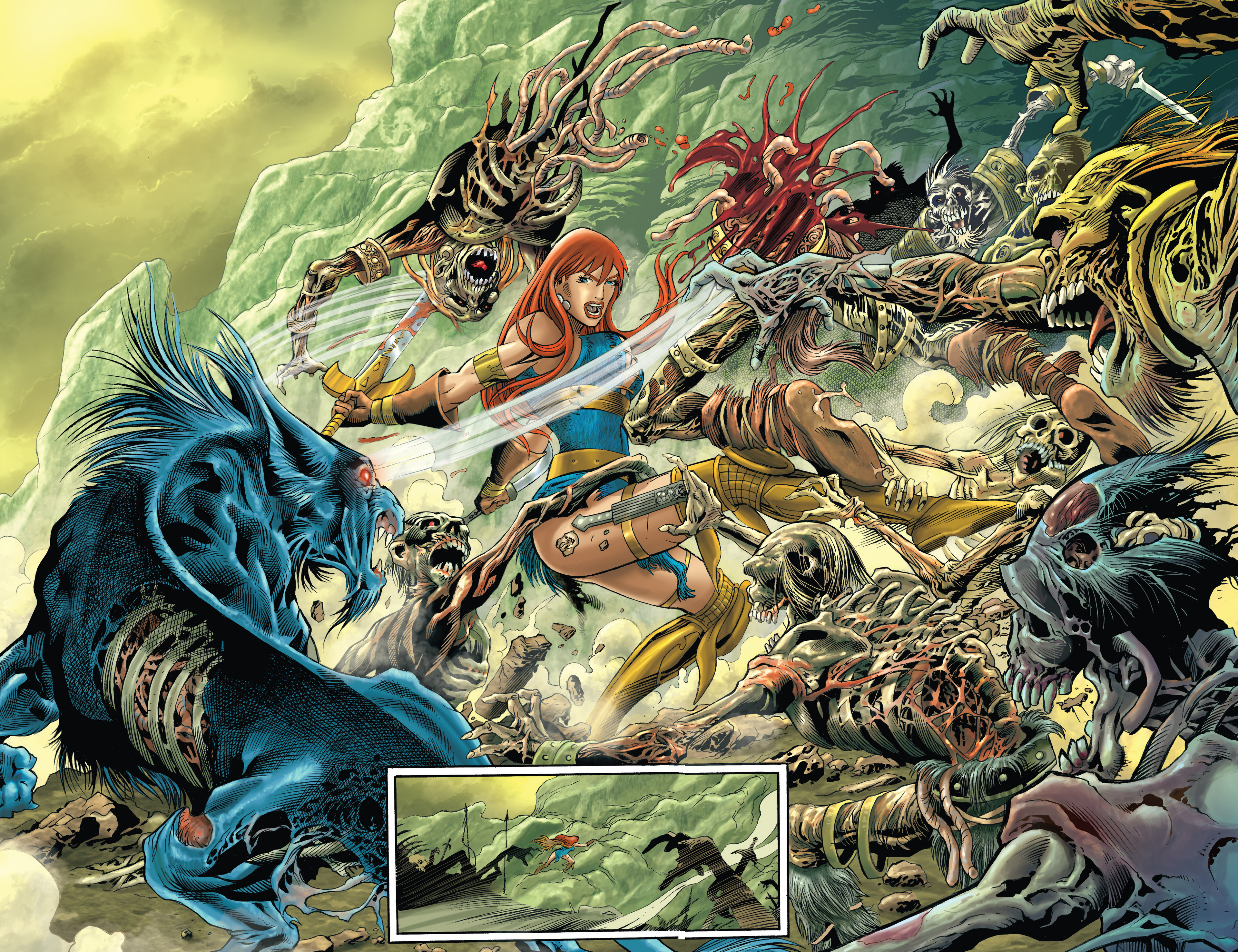 Read online Red Sonja: Unchained comic -  Issue #4 - 13