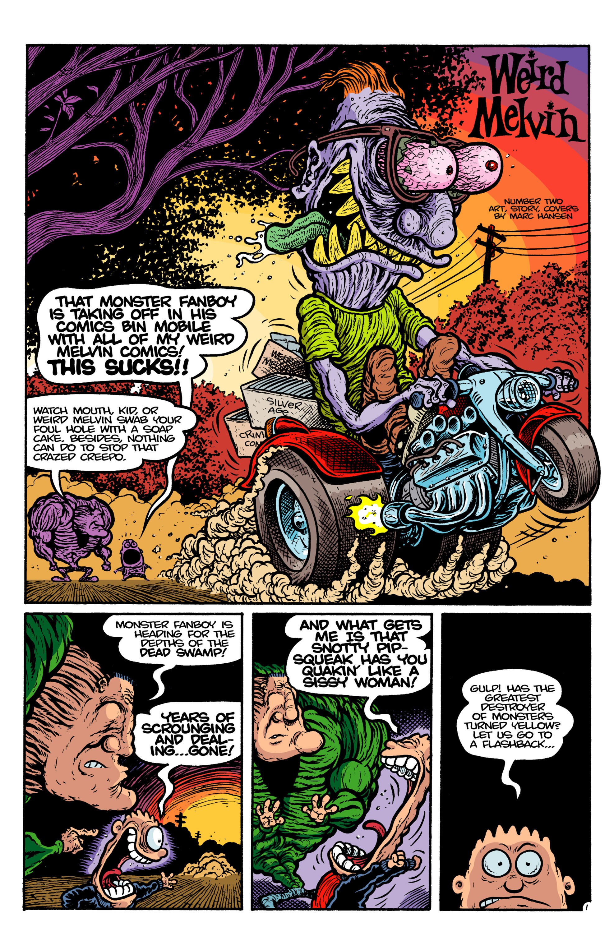 Read online Weird Melvin comic -  Issue #2 - 3