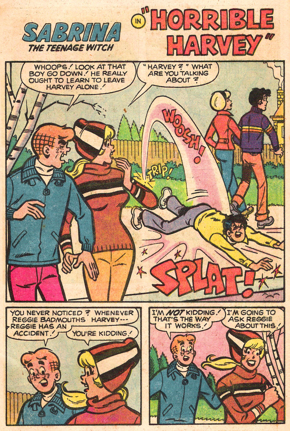 Read online Sabrina The Teenage Witch (1971) comic -  Issue #59 - 29