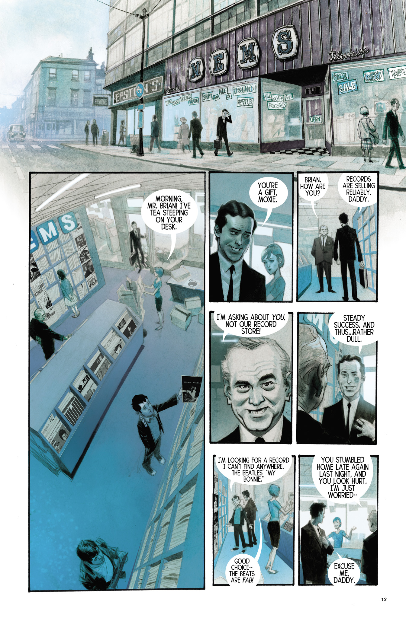 Read online The Fifth Beatle: The Brian Epstein Story comic -  Issue # TPB - 12