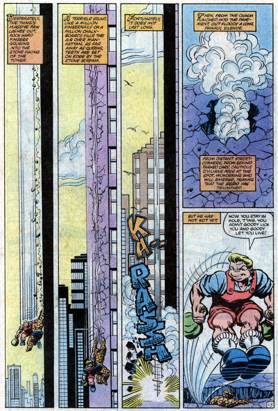 Read online The Thing comic -  Issue #7 - 14