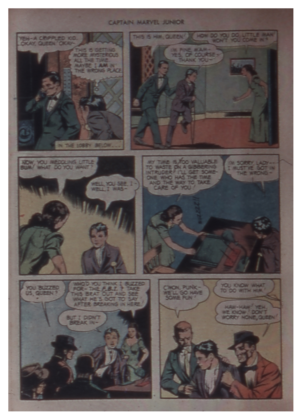 Read online Captain Marvel, Jr. comic -  Issue #11 - 40