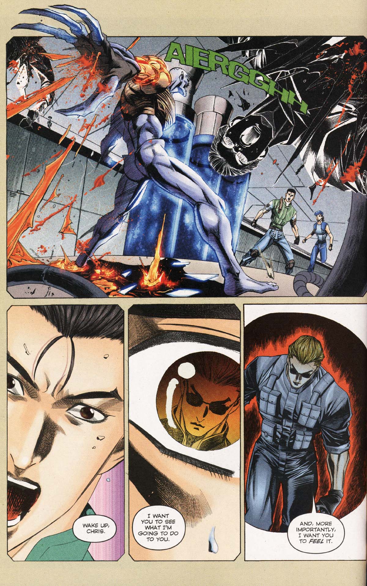 Read online Resident Evil Code: Veronica comic -  Issue #3 - 98