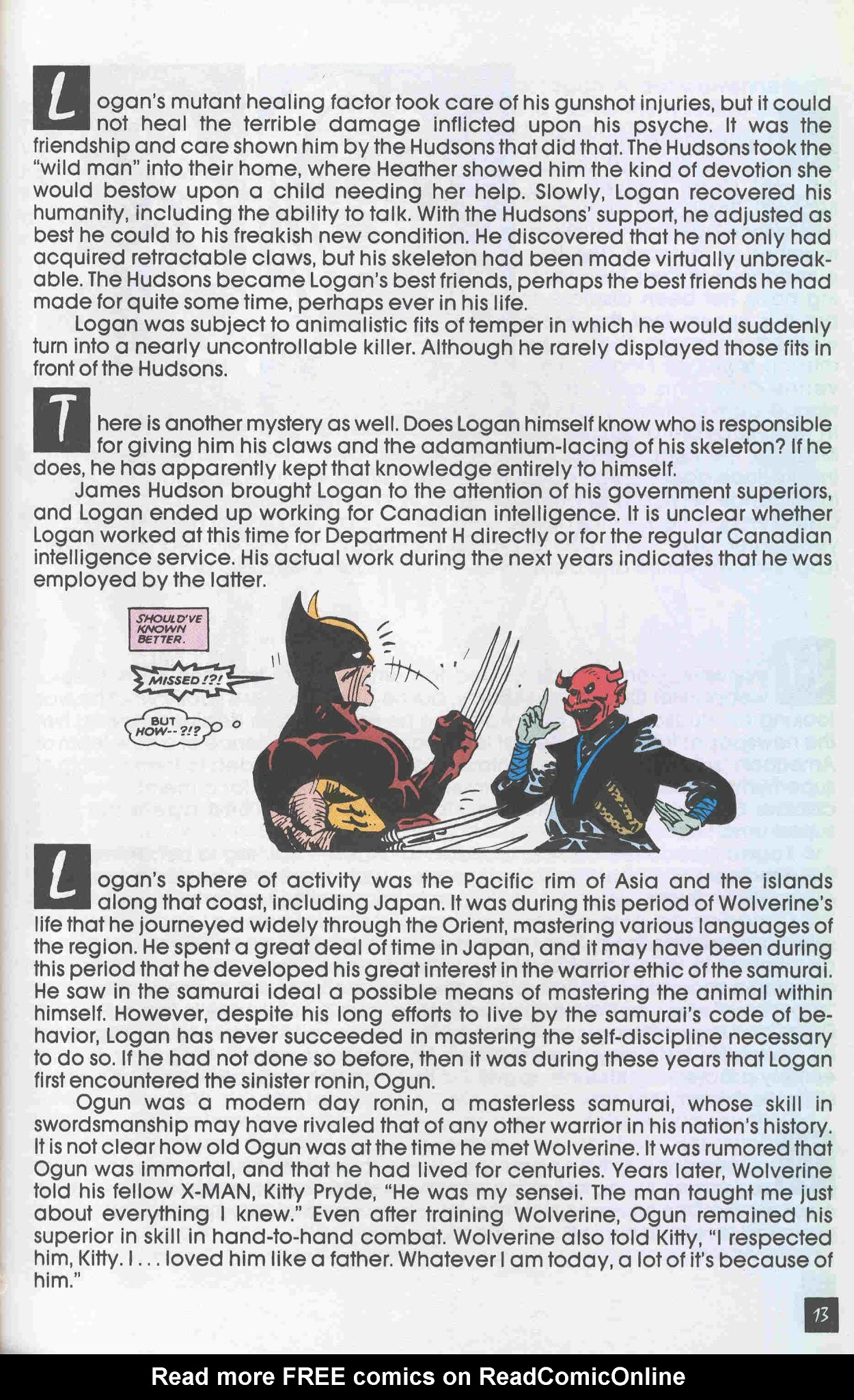 Read online Wolverine Saga comic -  Issue #1 - 19