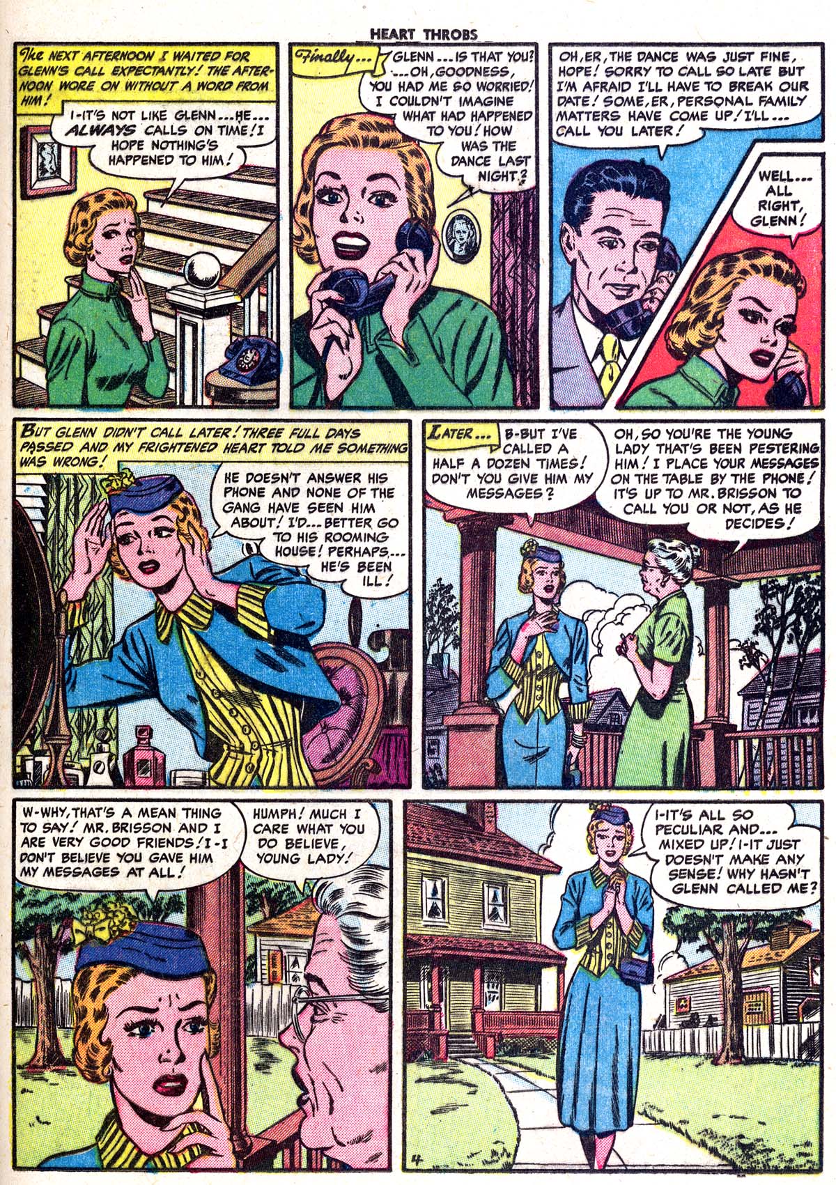 Read online Heart Throbs comic -  Issue #30 - 21