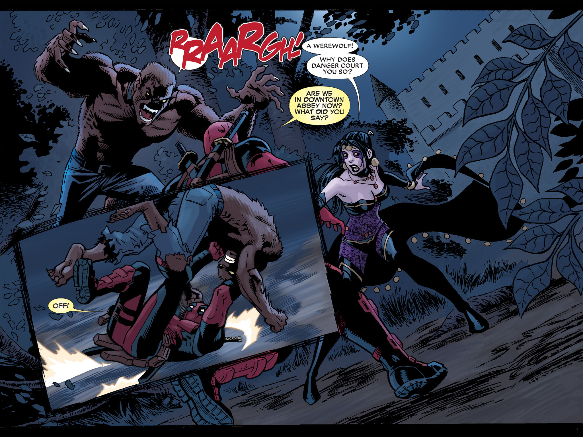 Read online Deadpool: Dracula's Gauntlet comic -  Issue # Part 6 - 25