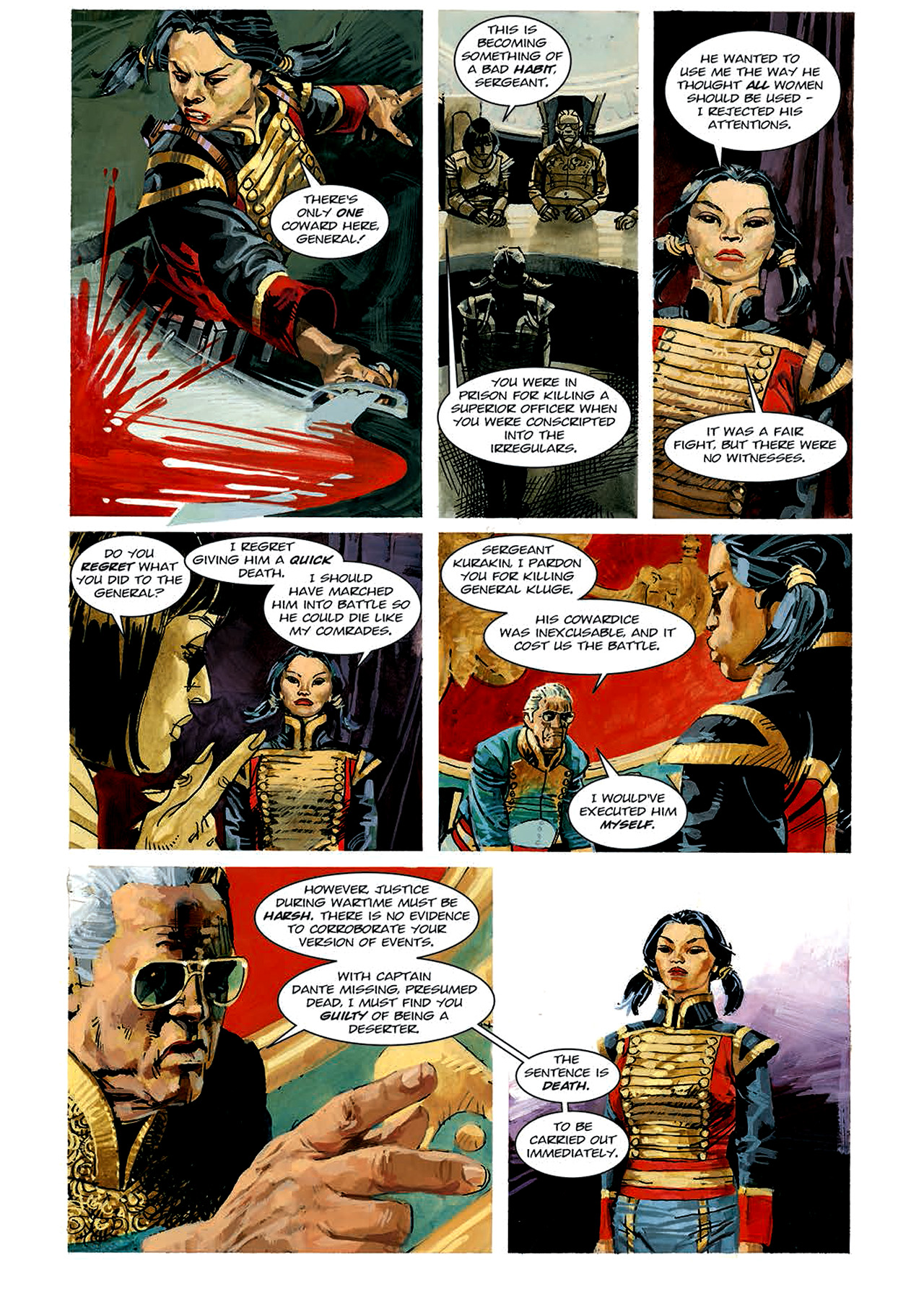 Read online Nikolai Dante comic -  Issue # TPB 4 - 74