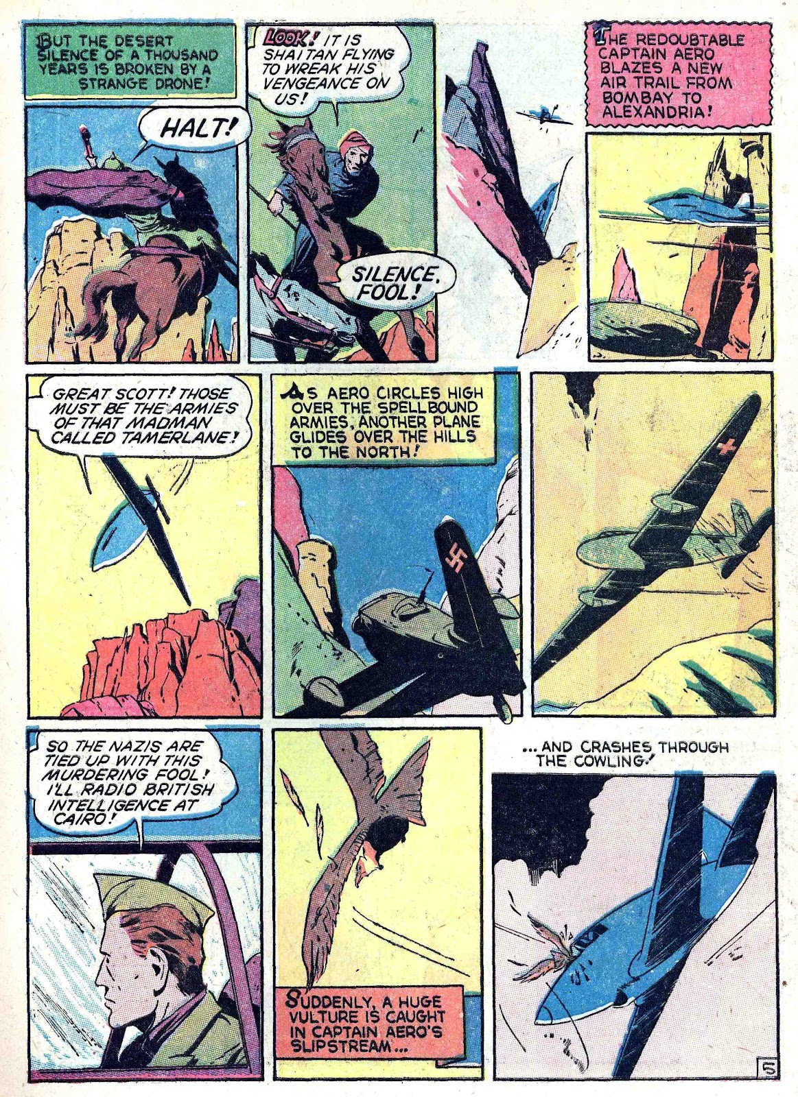 Captain Aero Comics issue 5 - Page 7