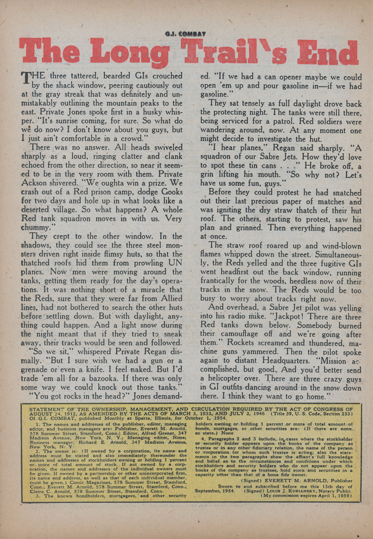 Read online G.I. Combat (1952) comic -  Issue #23 - 26