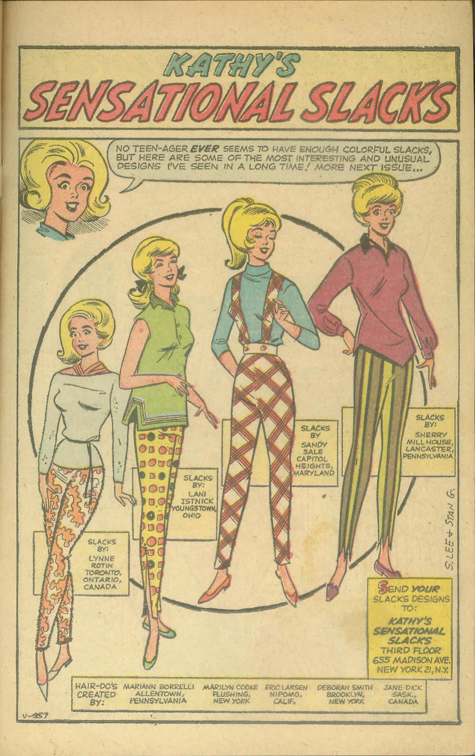 Read online Kathy (1959) comic -  Issue #20 - 21