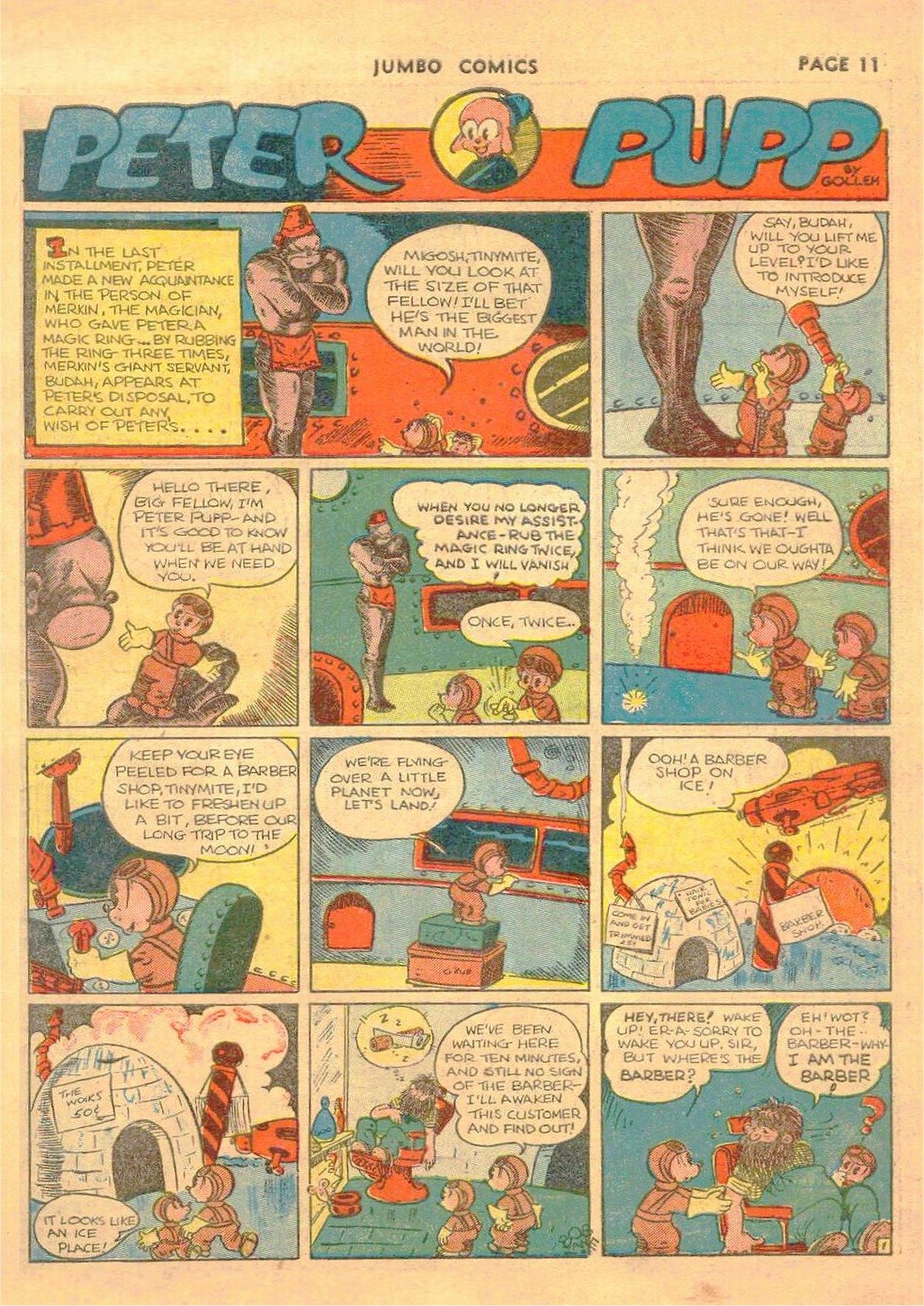 Read online Jumbo Comics comic -  Issue #19 - 13