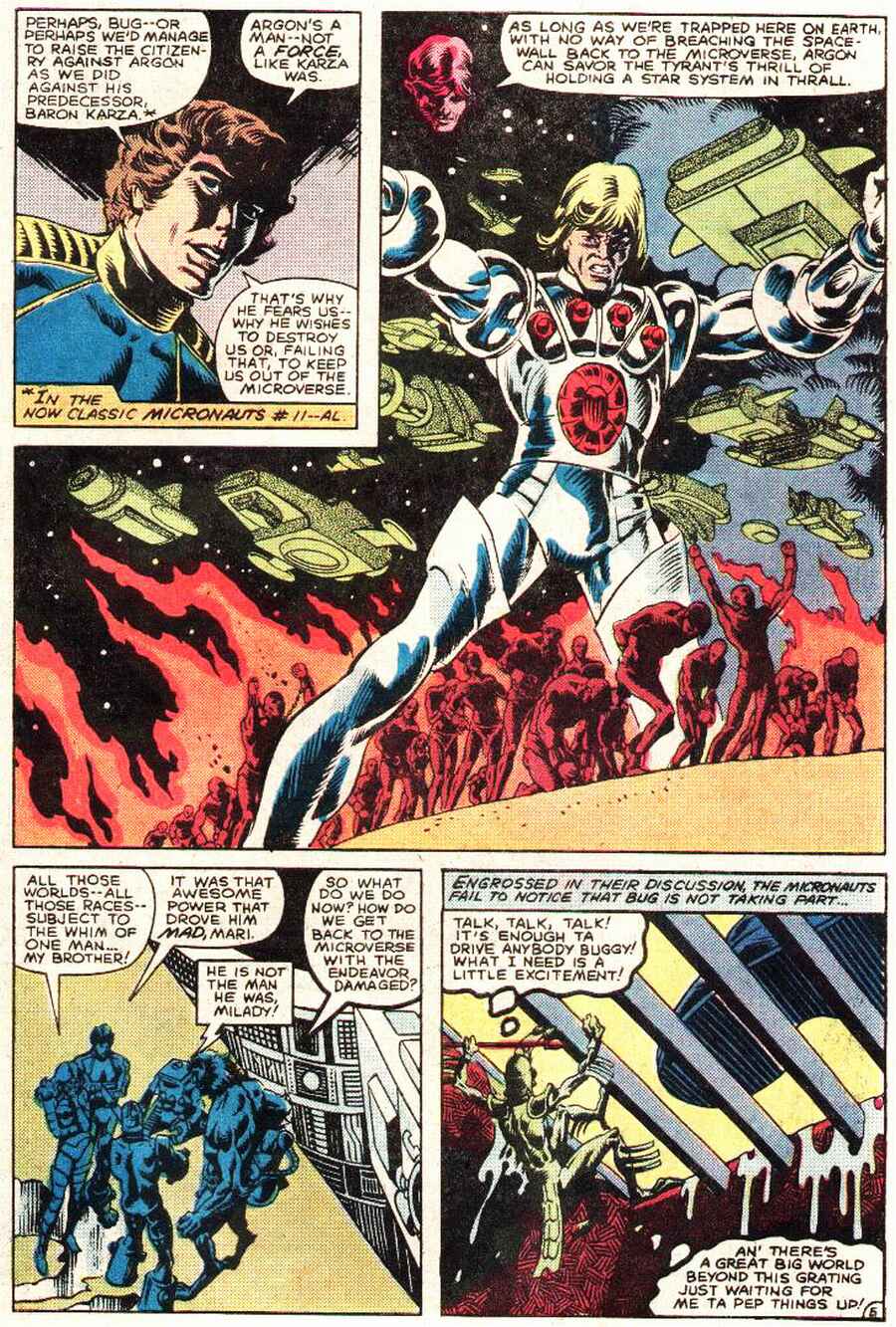 Read online Micronauts (1979) comic -  Issue #40 - 6