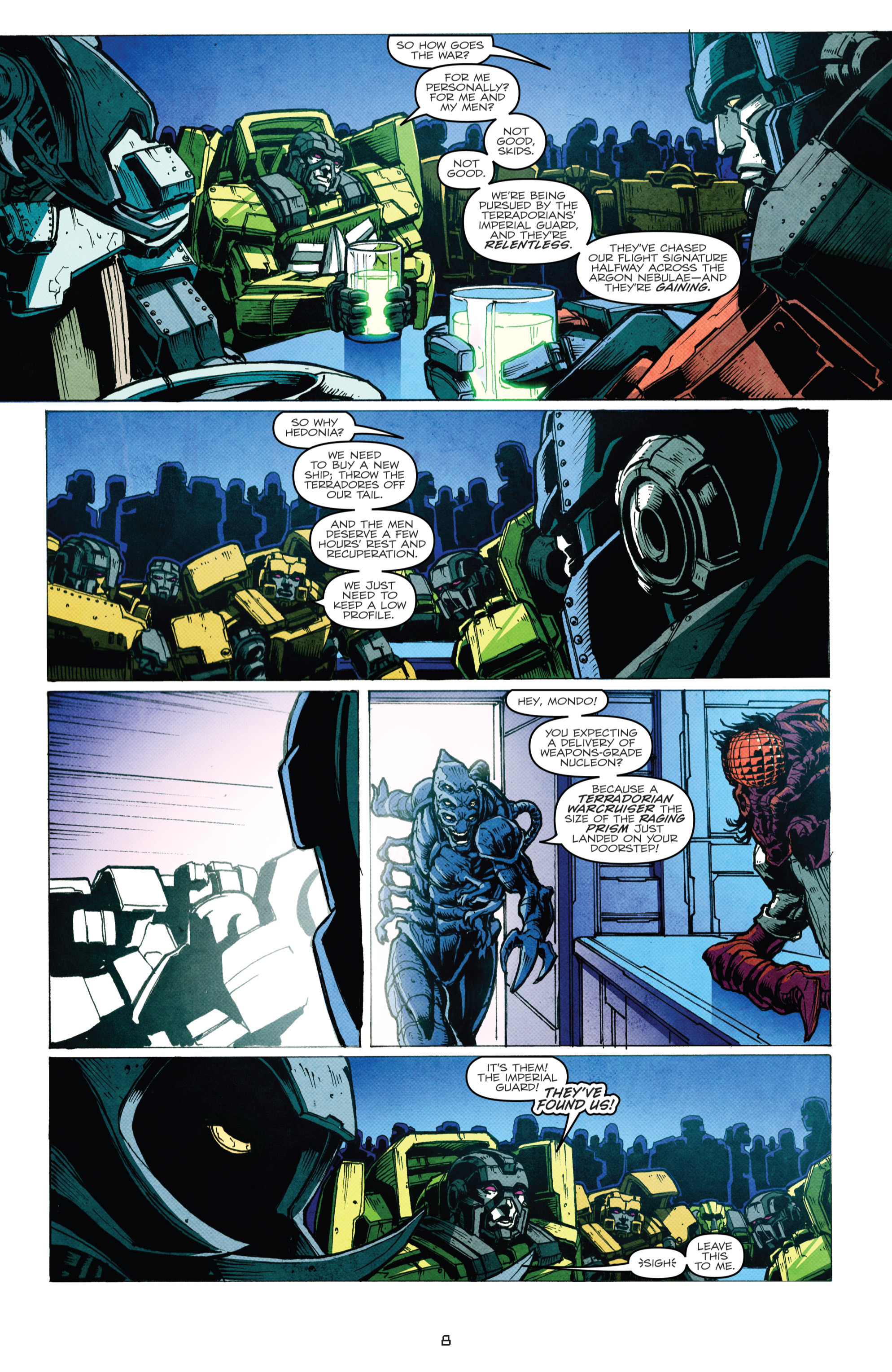 Read online The Transformers: More Than Meets The Eye comic -  Issue #22 - 11