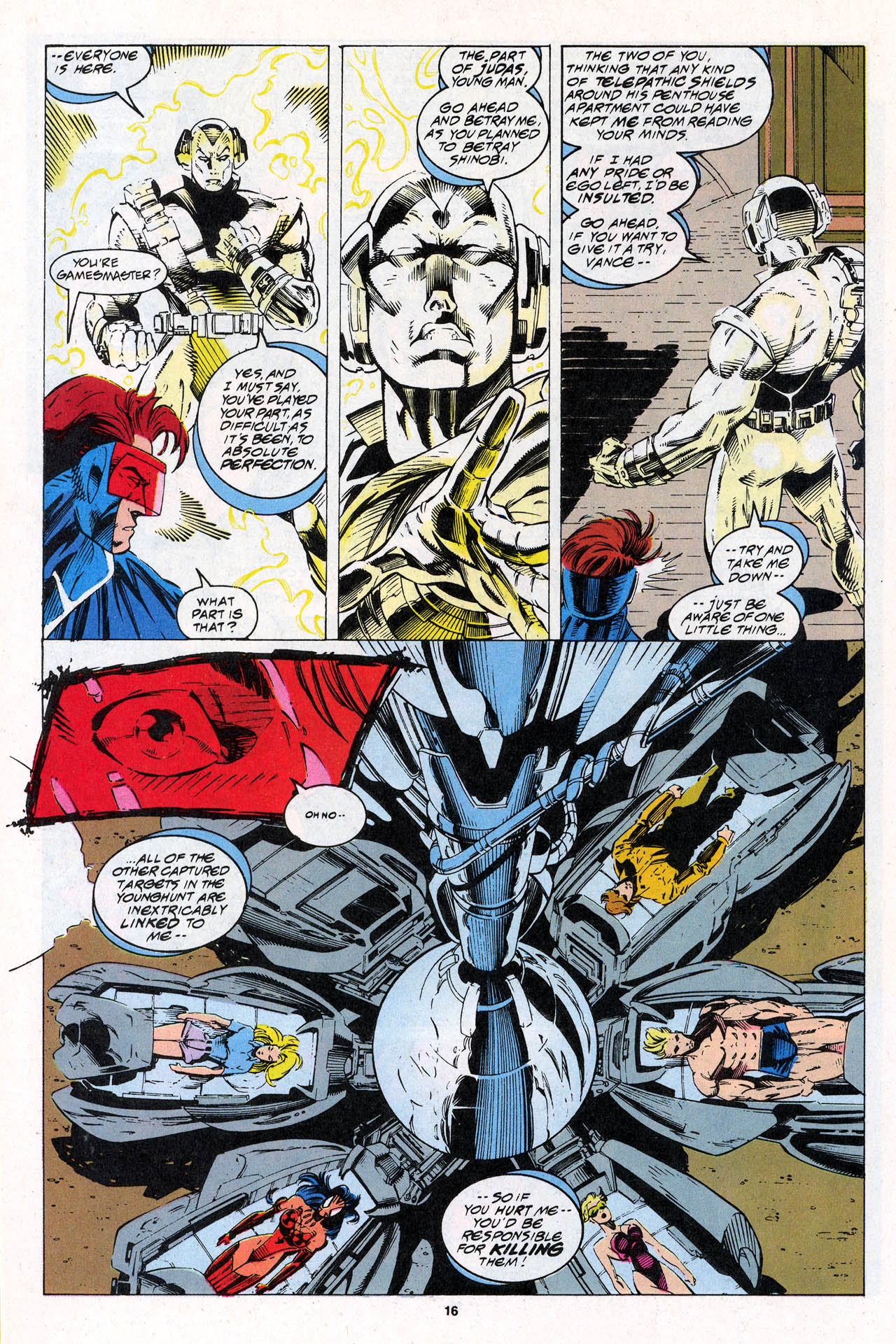 Read online X-Force (1991) comic -  Issue #33 - 16