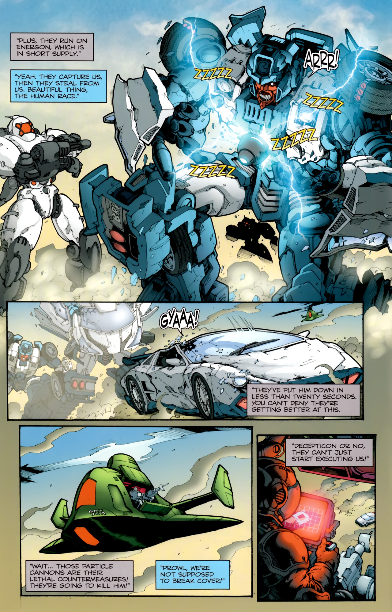 Read online The Transformers (2009) comic -  Issue #1 - 12