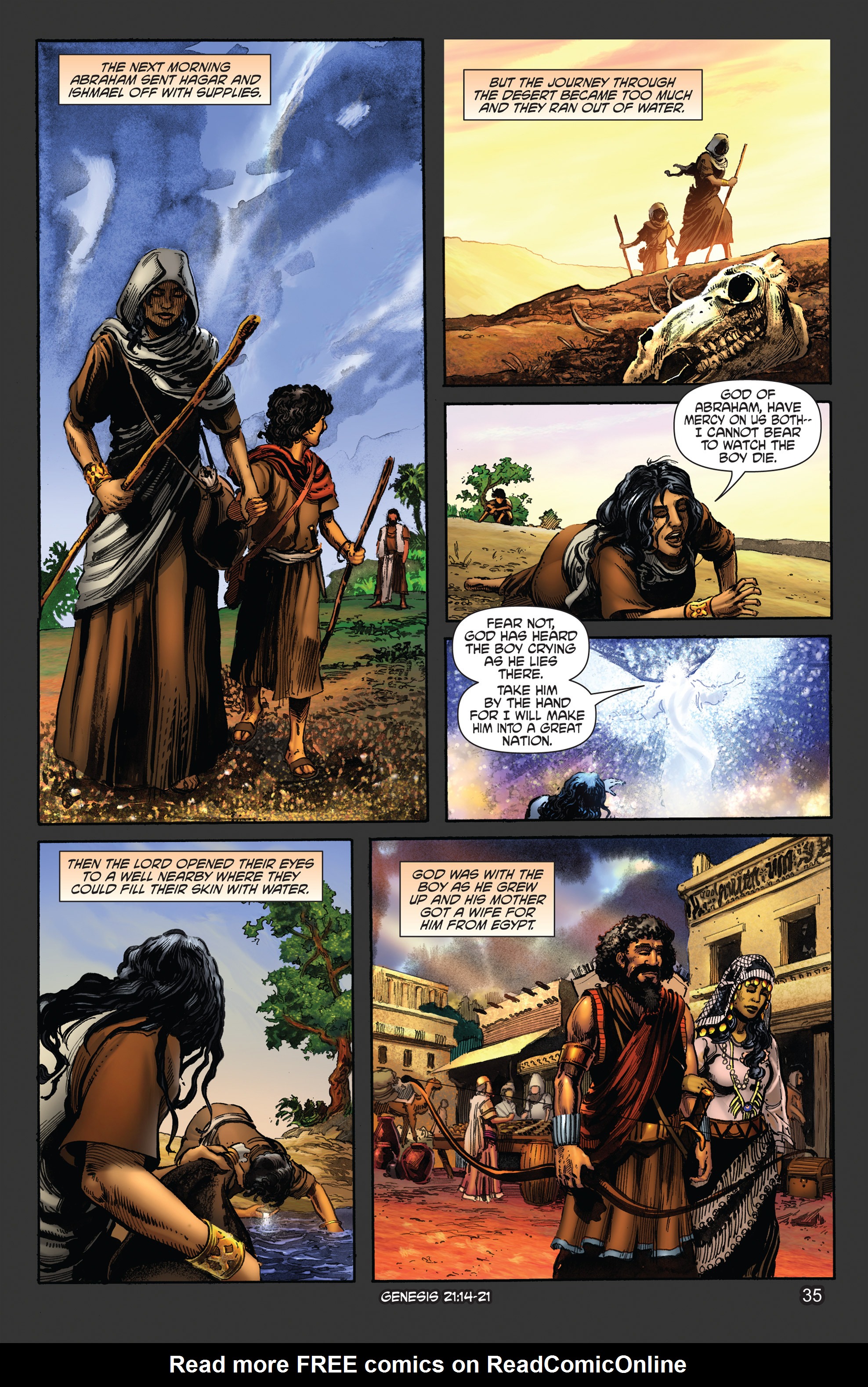 Read online The Kingstone Bible comic -  Issue #2 - 39