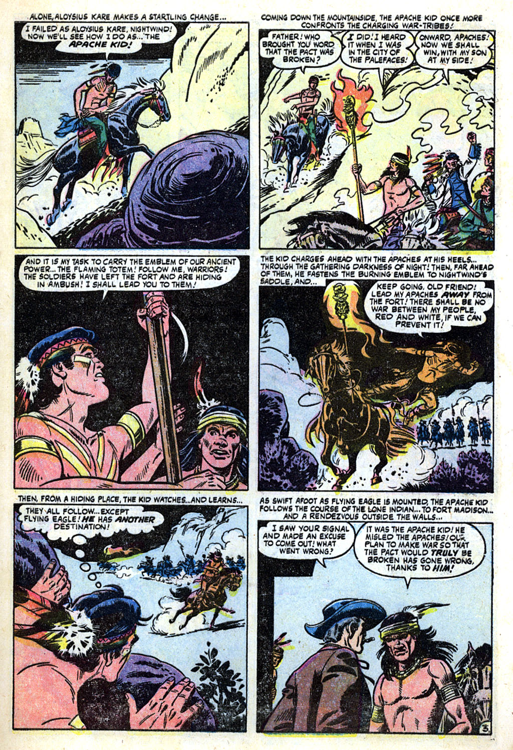 Read online Apache Kid comic -  Issue #19 - 5