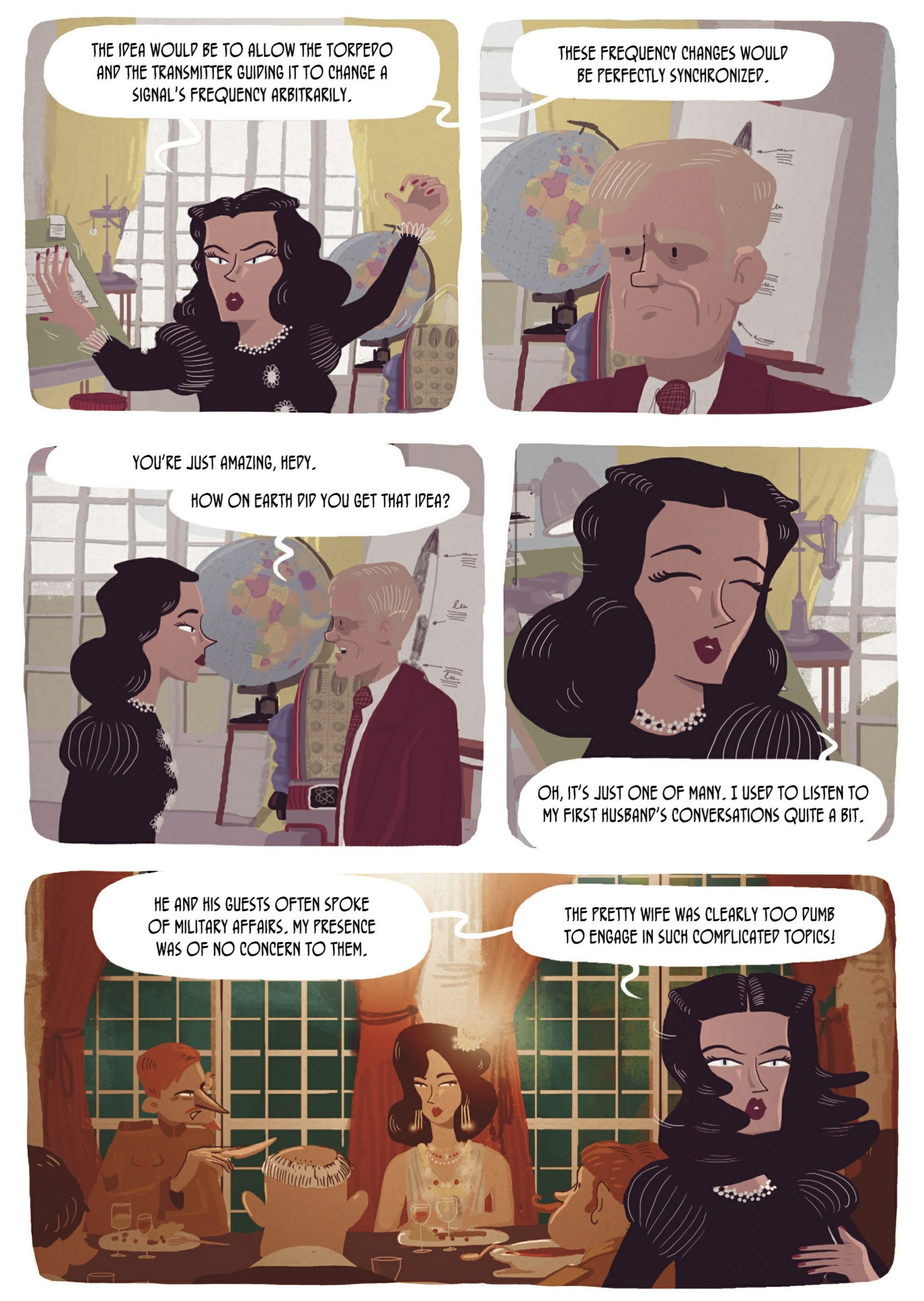 Read online Hedy Lamarr: An Incredible Life comic -  Issue # TPB (Part 2) - 14