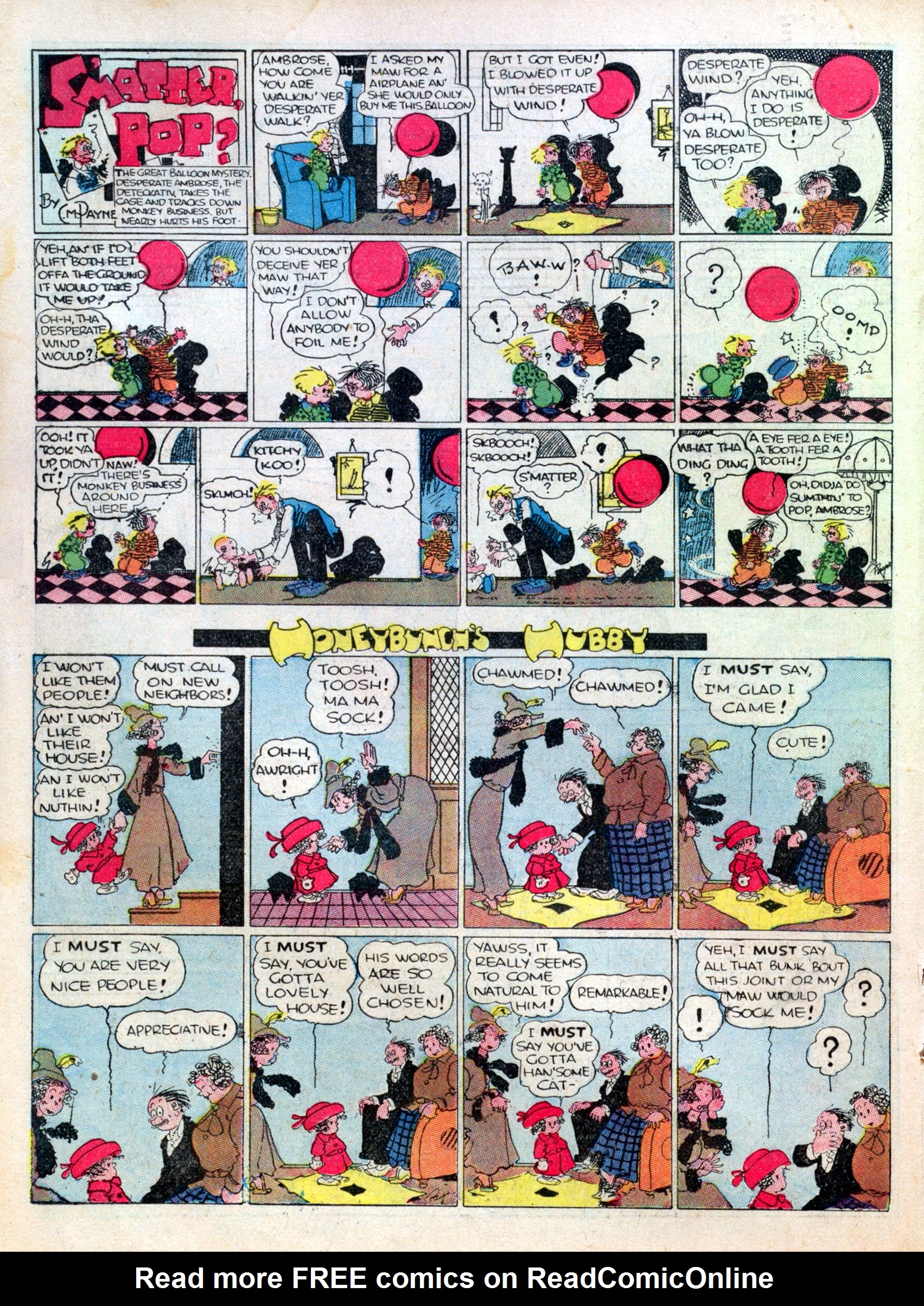 Read online Famous Funnies comic -  Issue #20 - 34