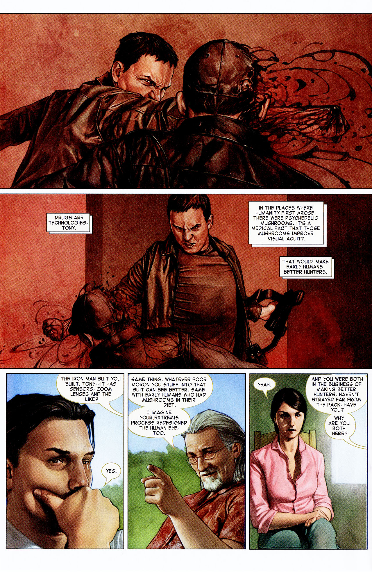 Read online Iron Man: Extremis Director's Cut comic -  Issue #2 - 14
