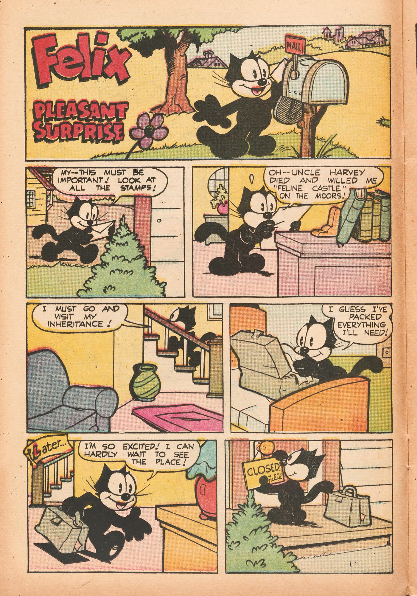 Read online Felix the Cat (1951) comic -  Issue #52 - 12