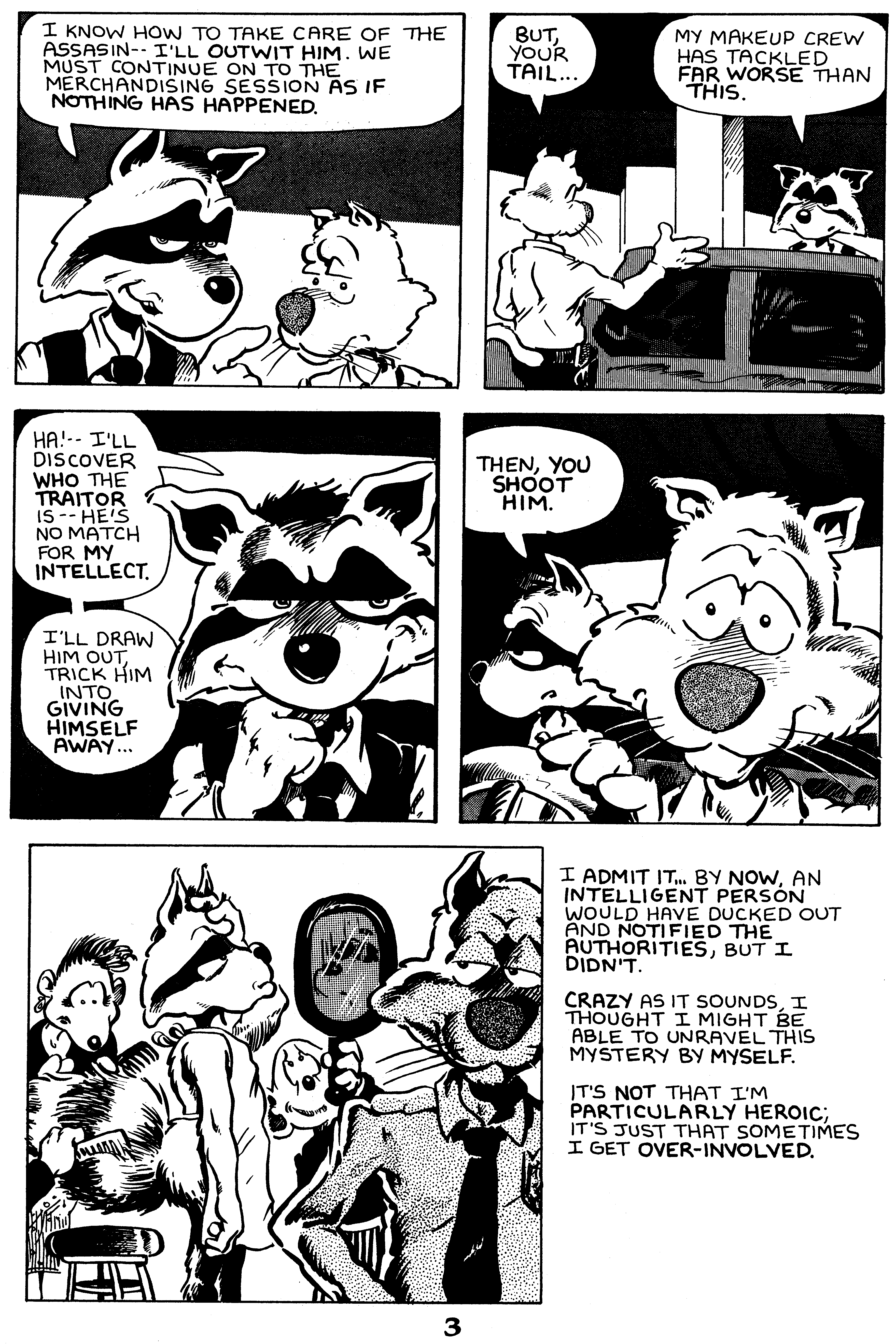Read online Critters comic -  Issue #36 - 5