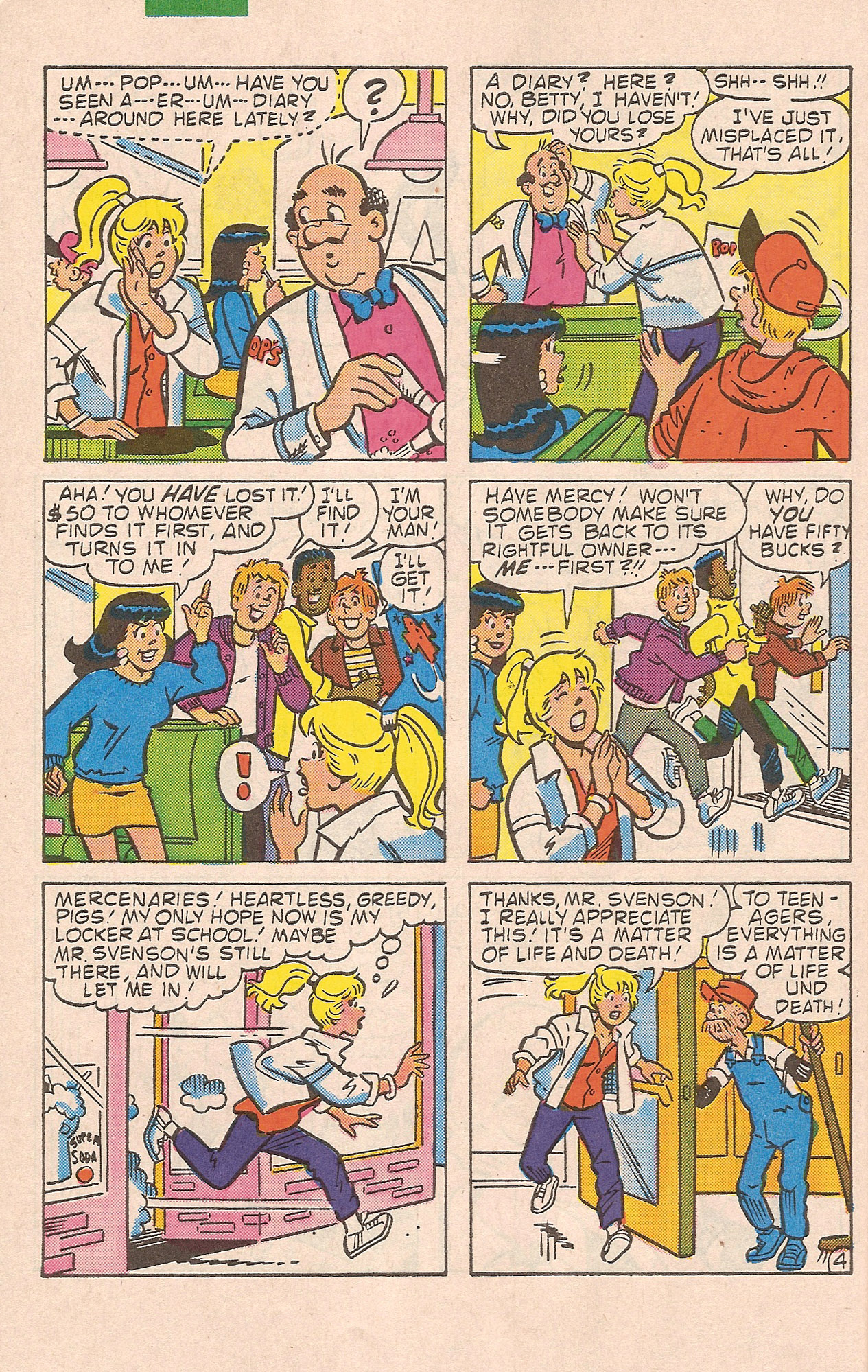 Read online Betty's Diary comic -  Issue #22 - 32