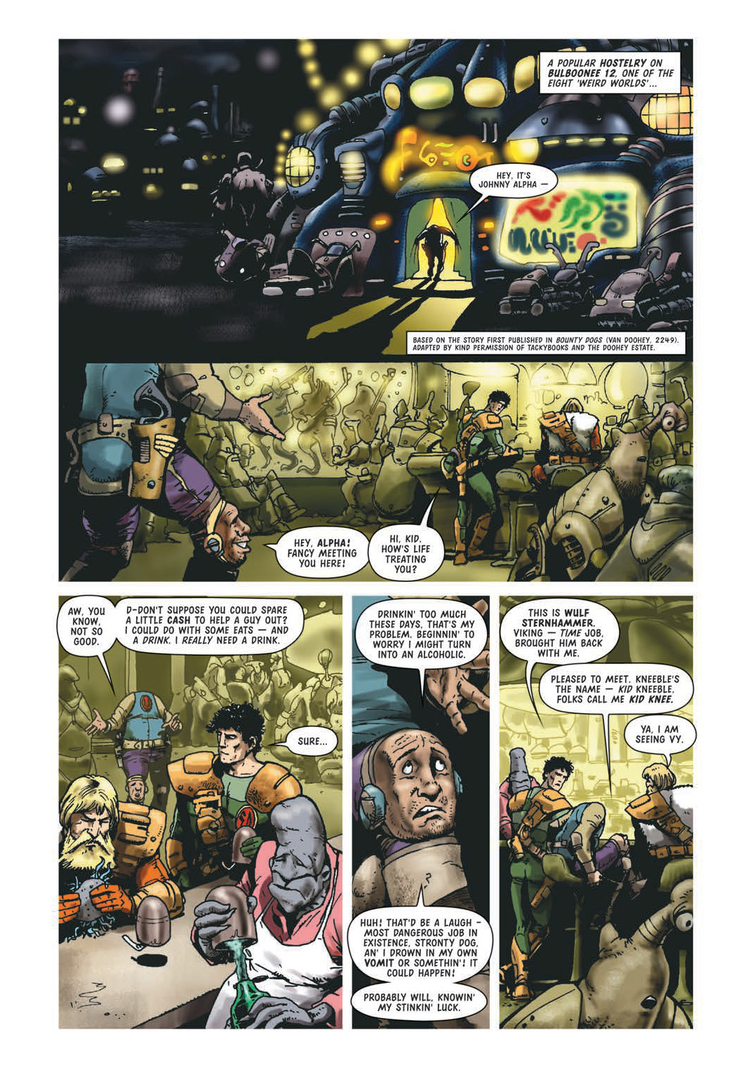 Read online Strontium Dog: Traitor To His Kind comic -  Issue # TPB (Part 1) - 6