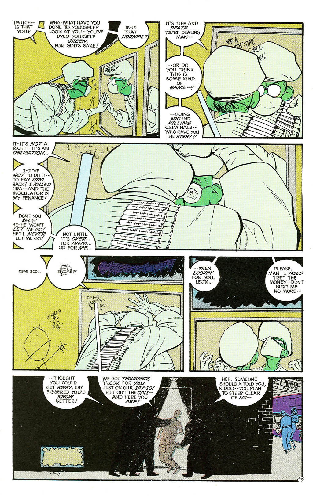 Read online The Shadow (1987) comic -  Issue #16 - 21