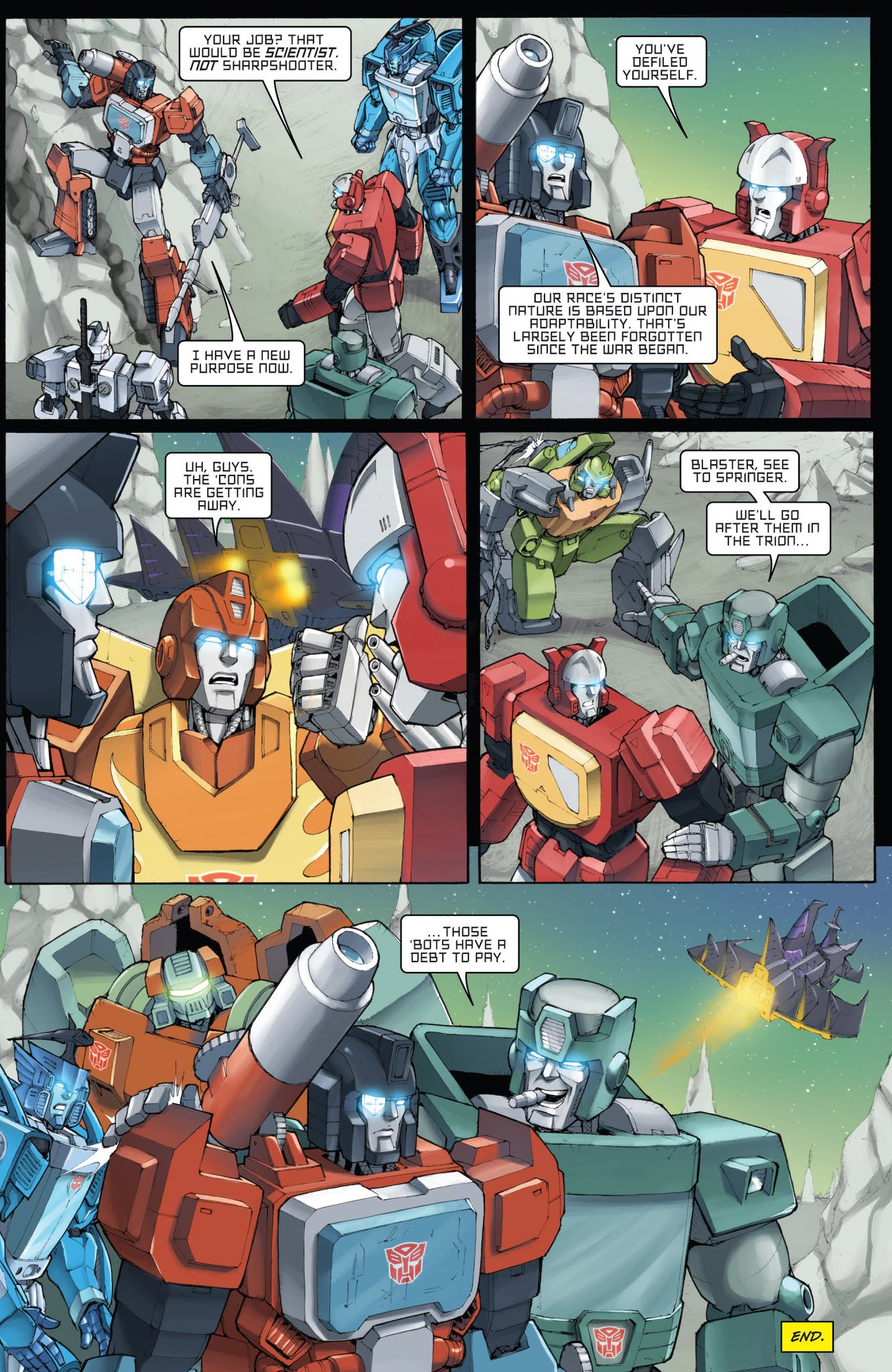 Read online Transformers: The IDW Collection comic -  Issue # TPB 5 - 35