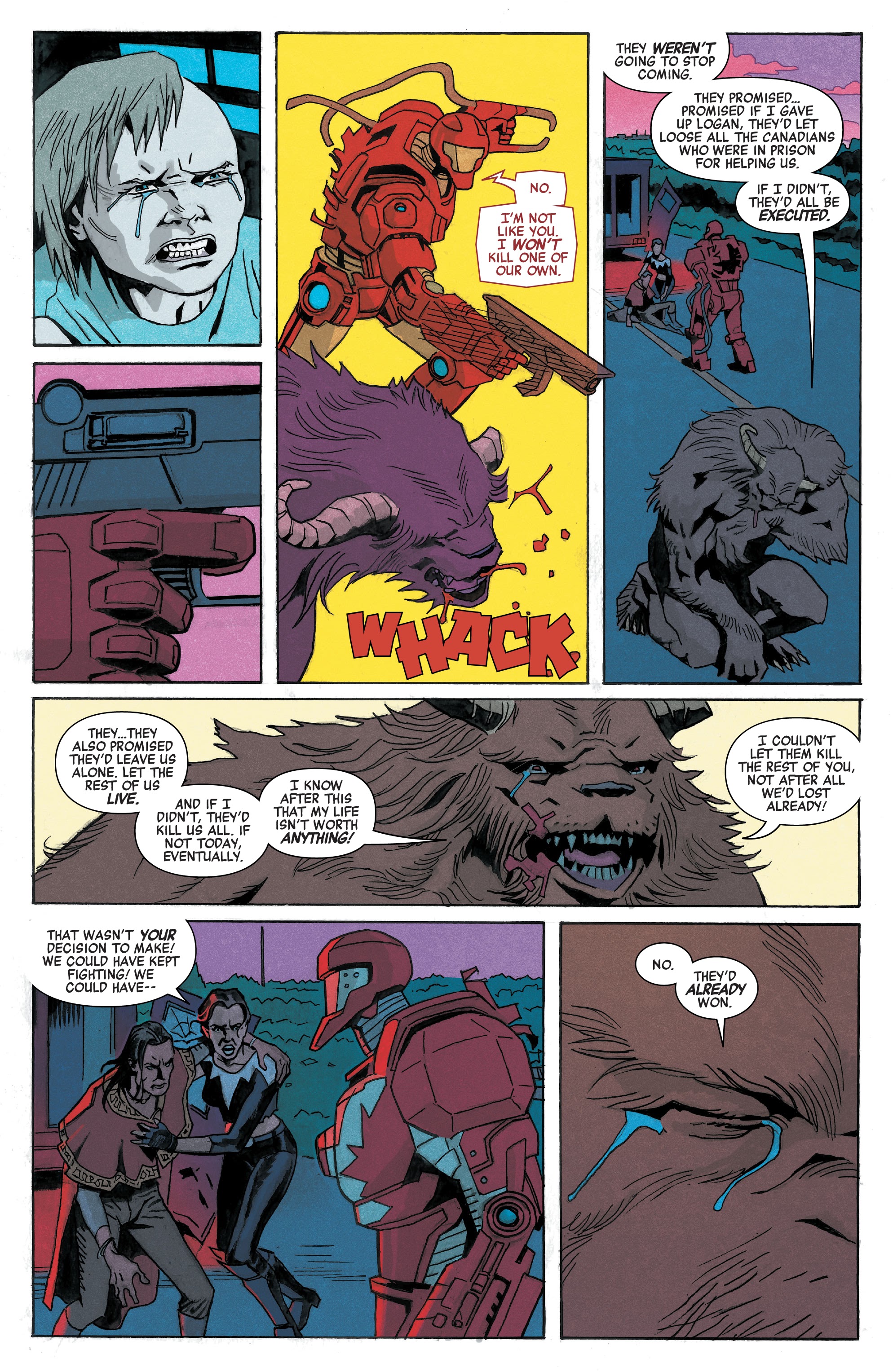 Read online Heroes Reborn: One-Shots comic -  Issue # Weapon X & Final Flight - 30