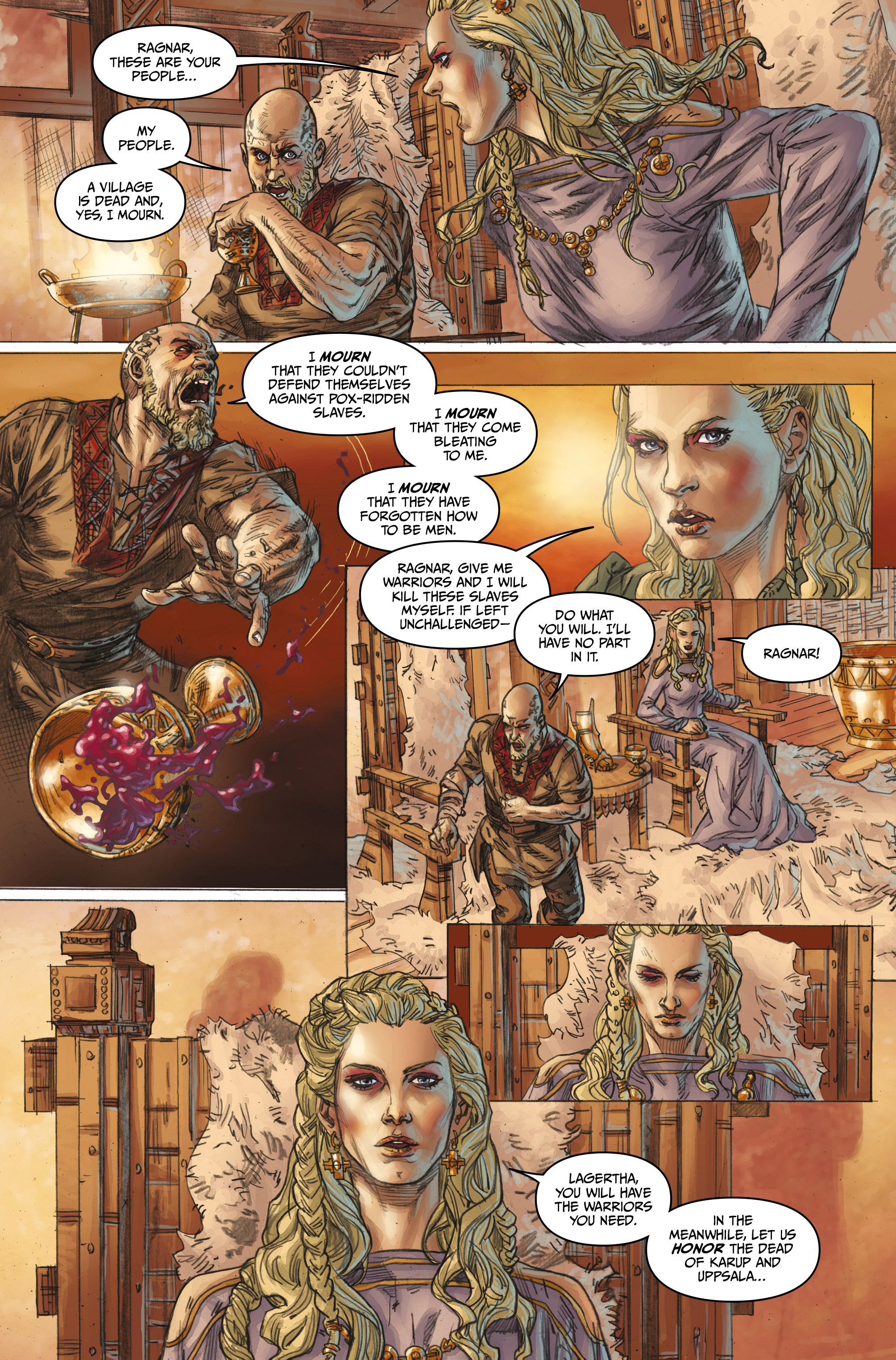 Read online Vikings: Uprising comic -  Issue #3 - 13