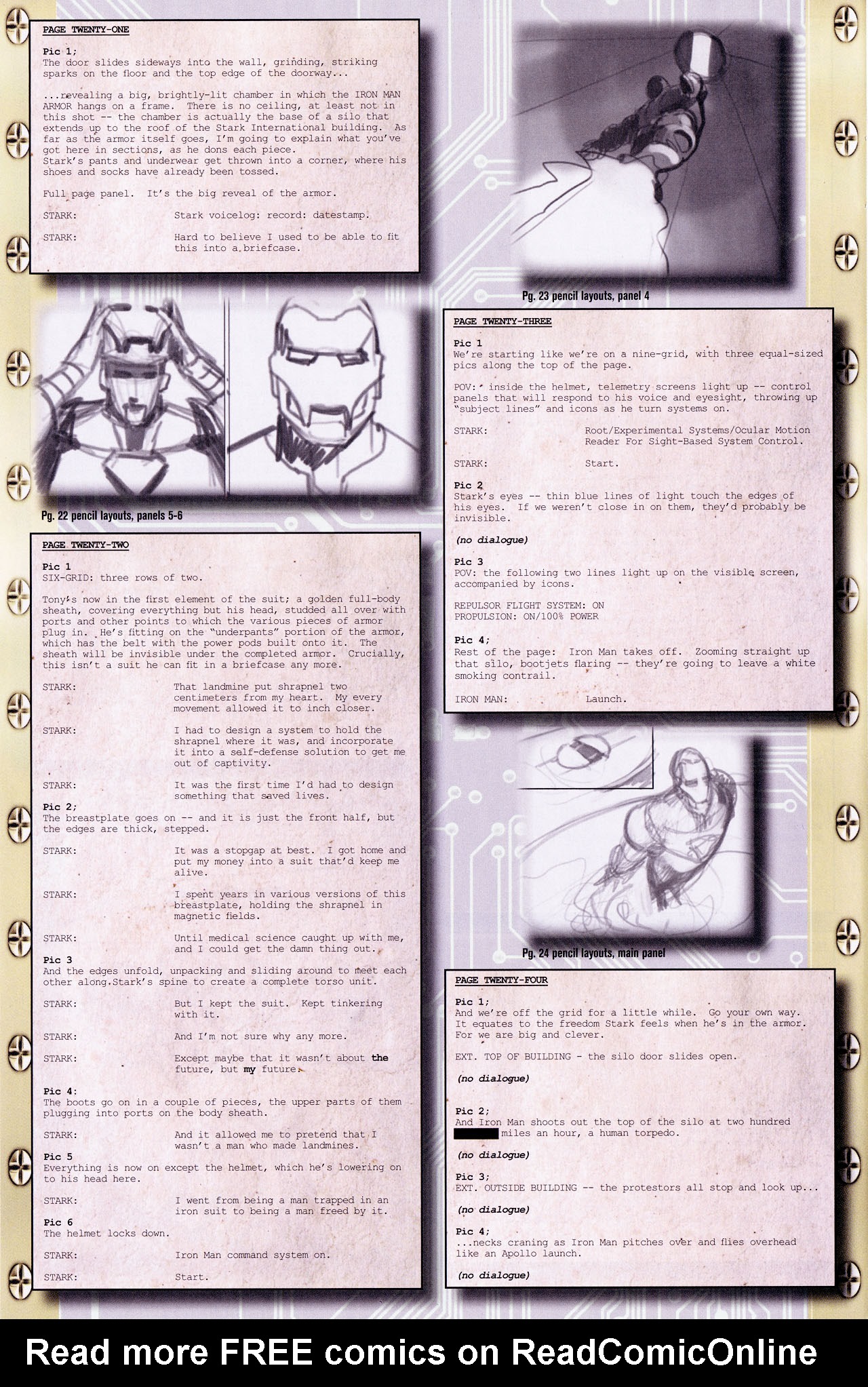 Read online Iron Man: Extremis Director's Cut comic -  Issue #1 - 52