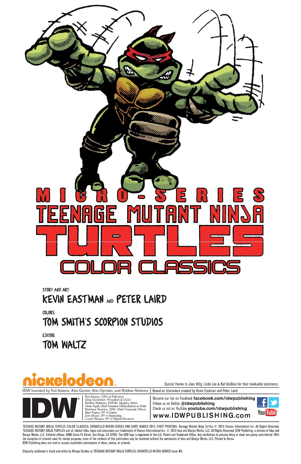 Teenage Mutant Ninja Turtles Color Classics: Donatello Micro-Series issue Full - Page 2