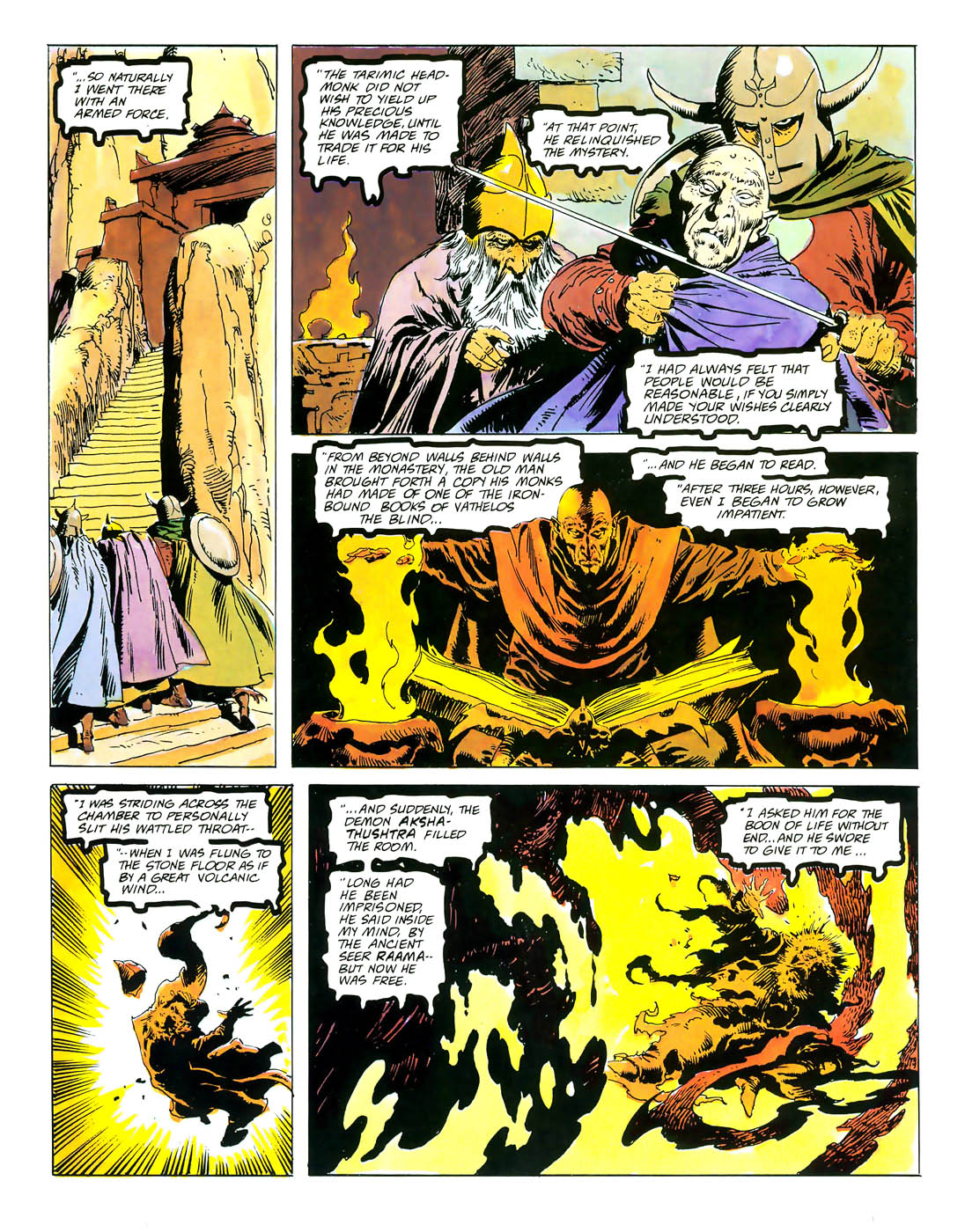 Read online Marvel Graphic Novel comic -  Issue #69 - Conan - The Rogue - 54