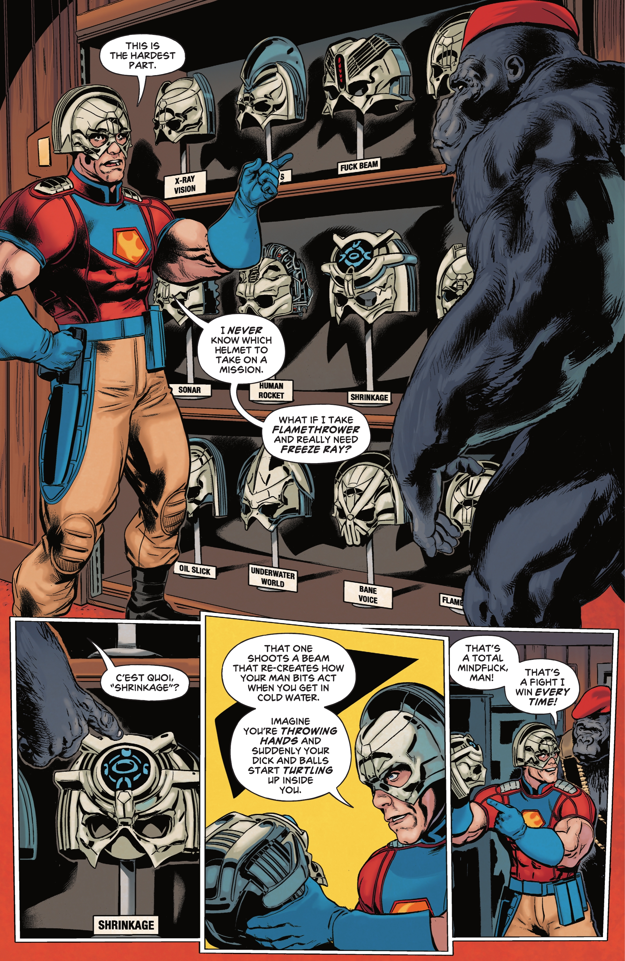 Read online Peacemaker Tries Hard! comic -  Issue #2 - 9