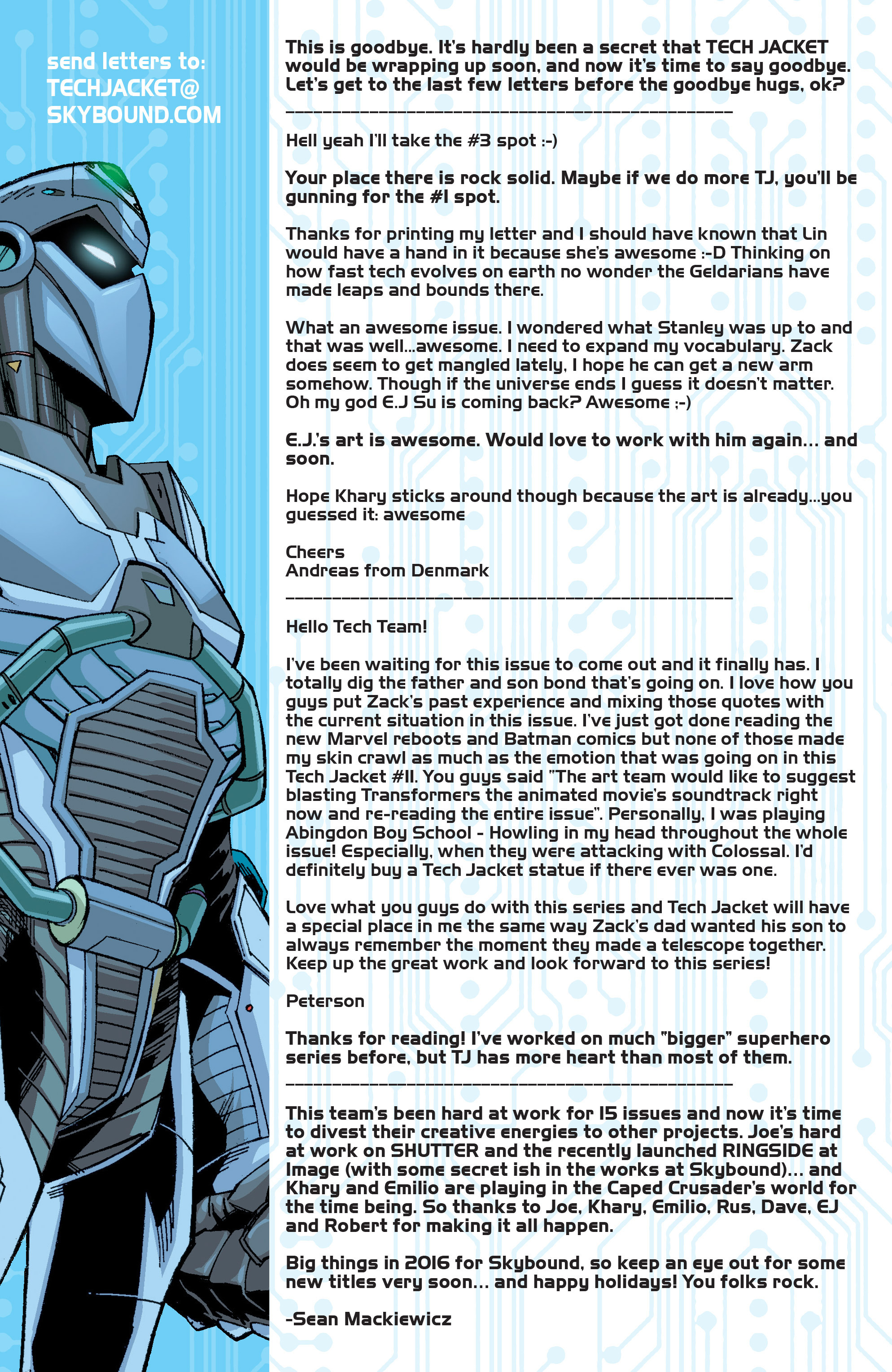 Read online Tech Jacket (2014) comic -  Issue #12 - 25