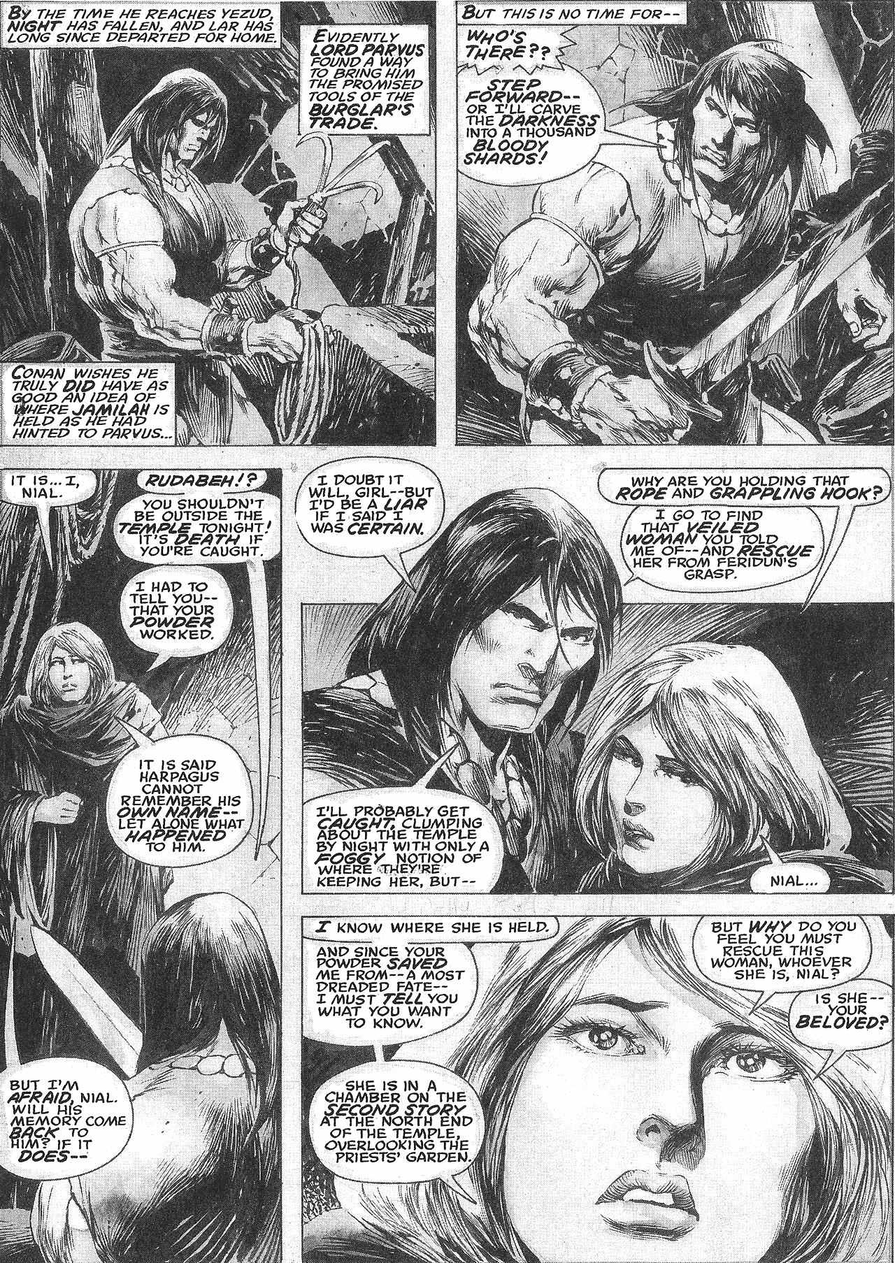 Read online The Savage Sword Of Conan comic -  Issue #209 - 27