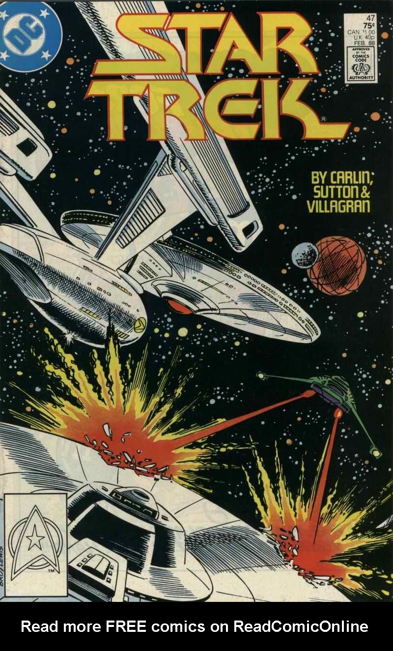 Read online Star Trek (1984) comic -  Issue #47 - 1