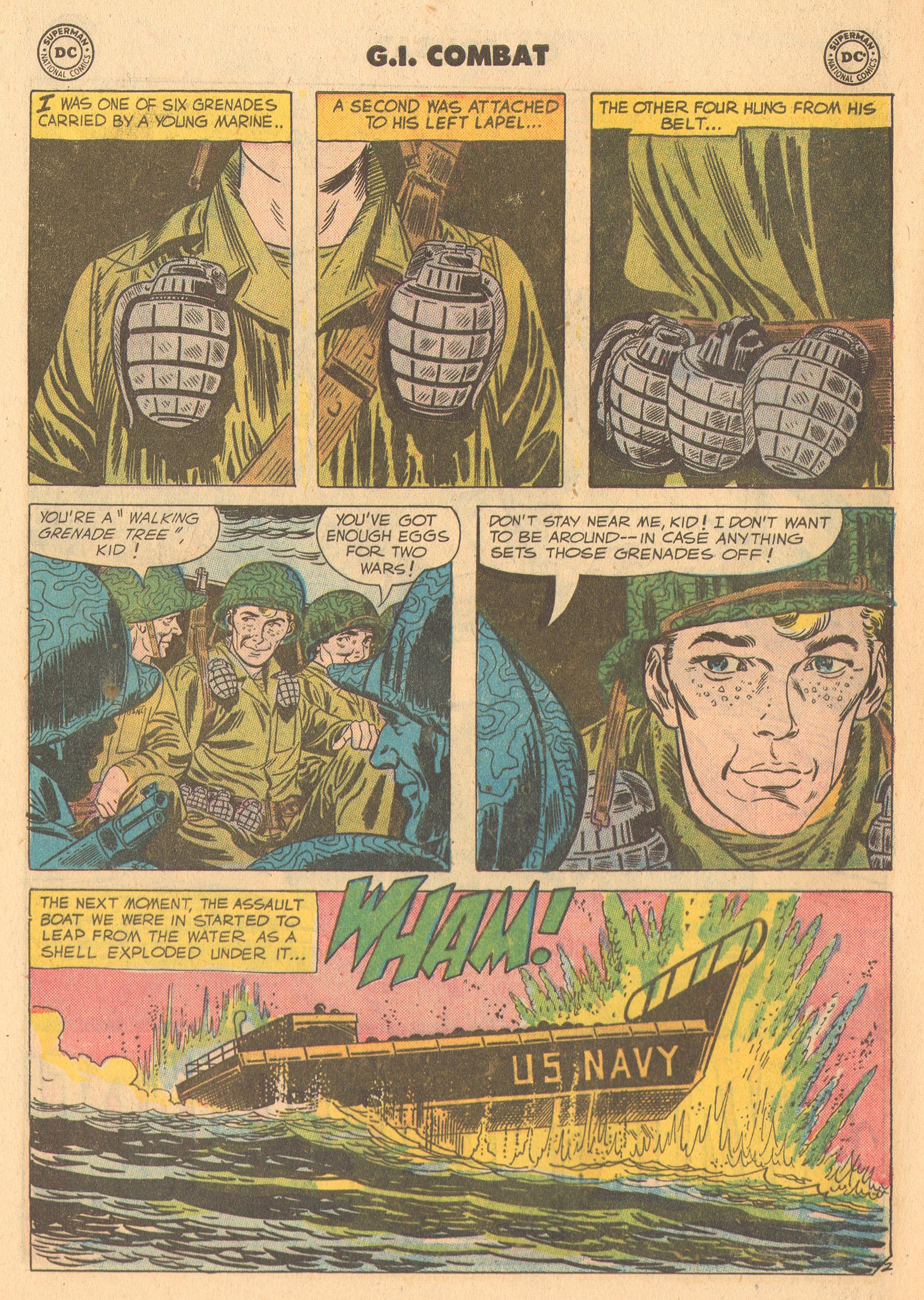 Read online G.I. Combat (1952) comic -  Issue #51 - 28